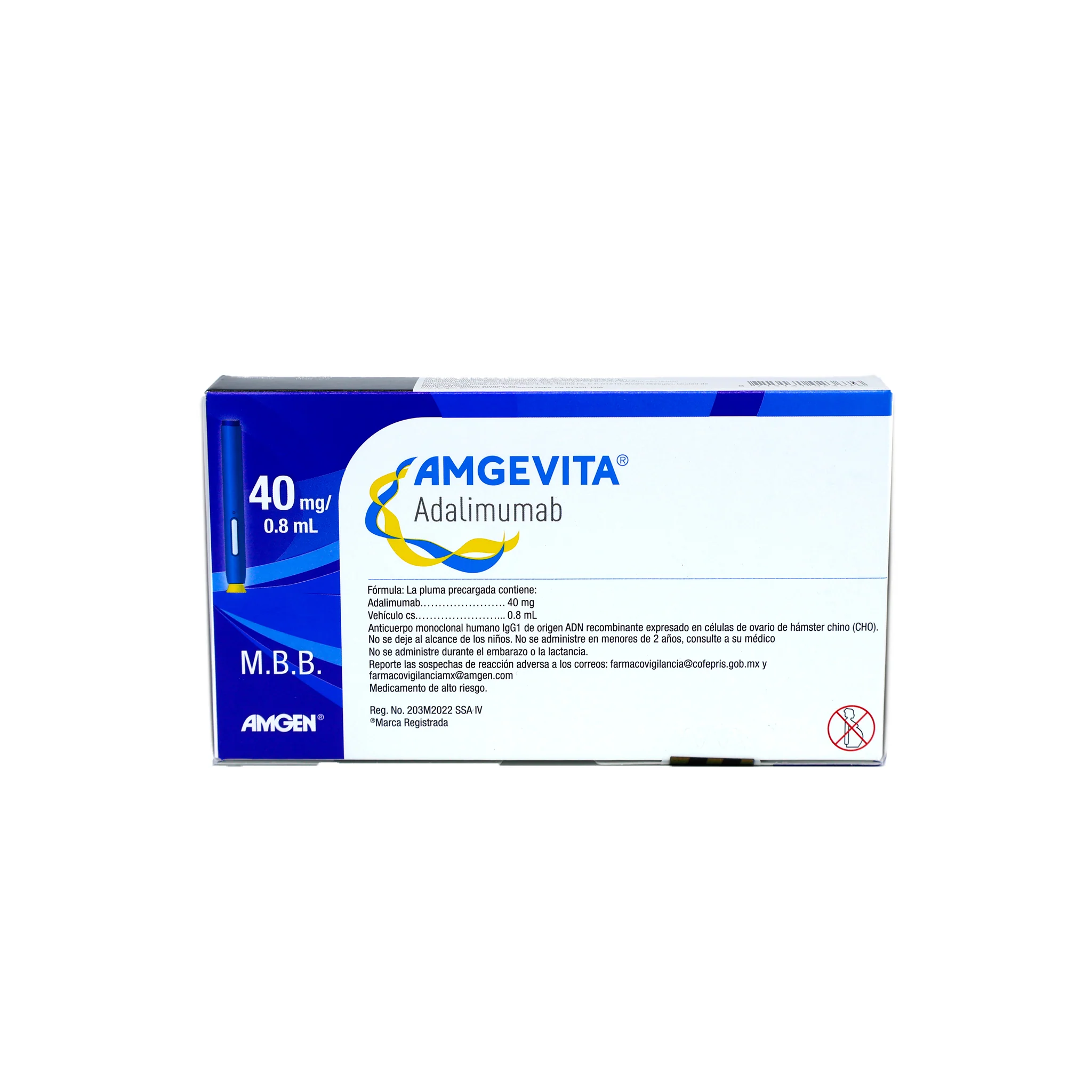 Amgevita Adalimumab 40mg/0.8mL, Solución - Image 4