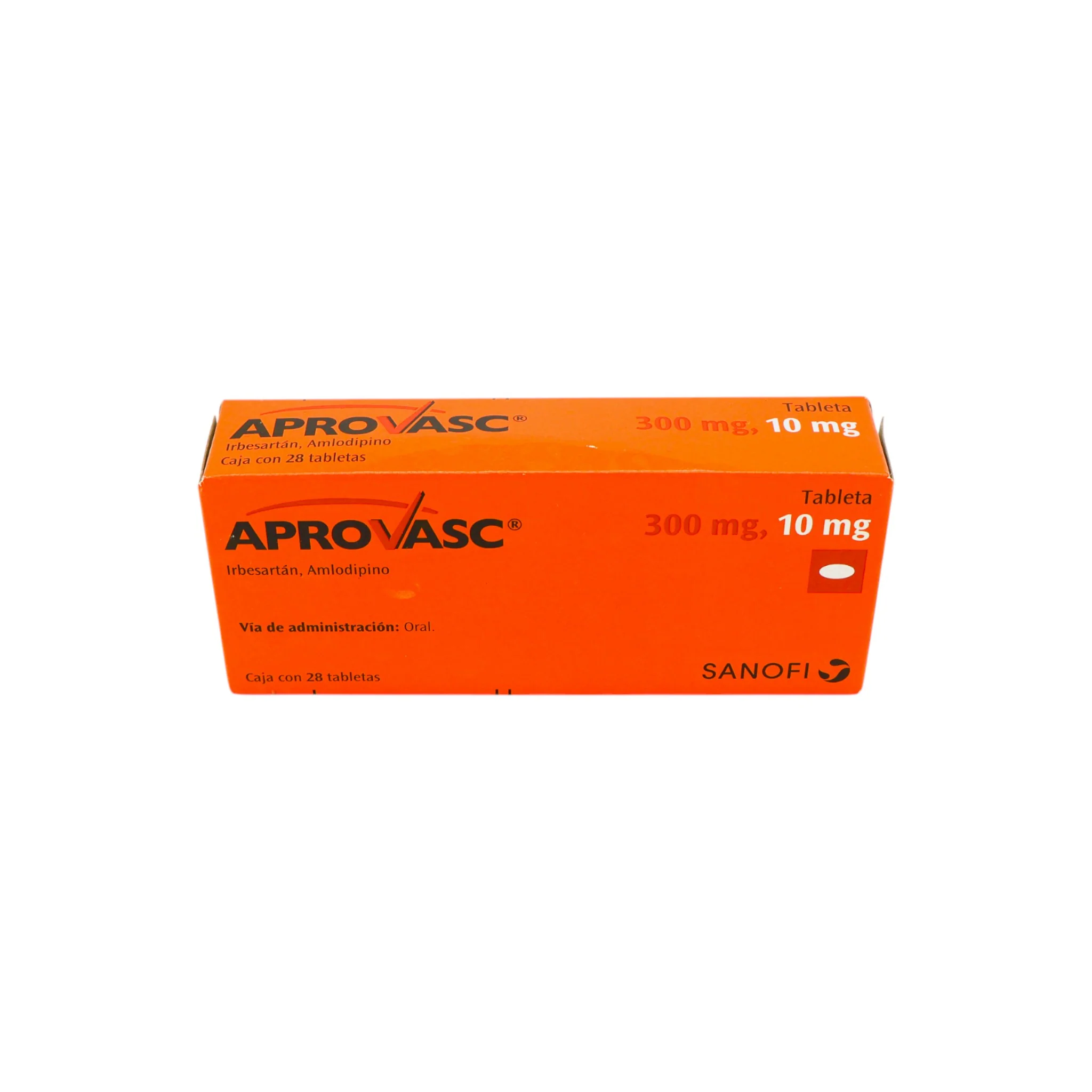 Aprovasc Irbesartan/Amlodipino 300 mg / 10 mg, 28 tabletas - Image 3