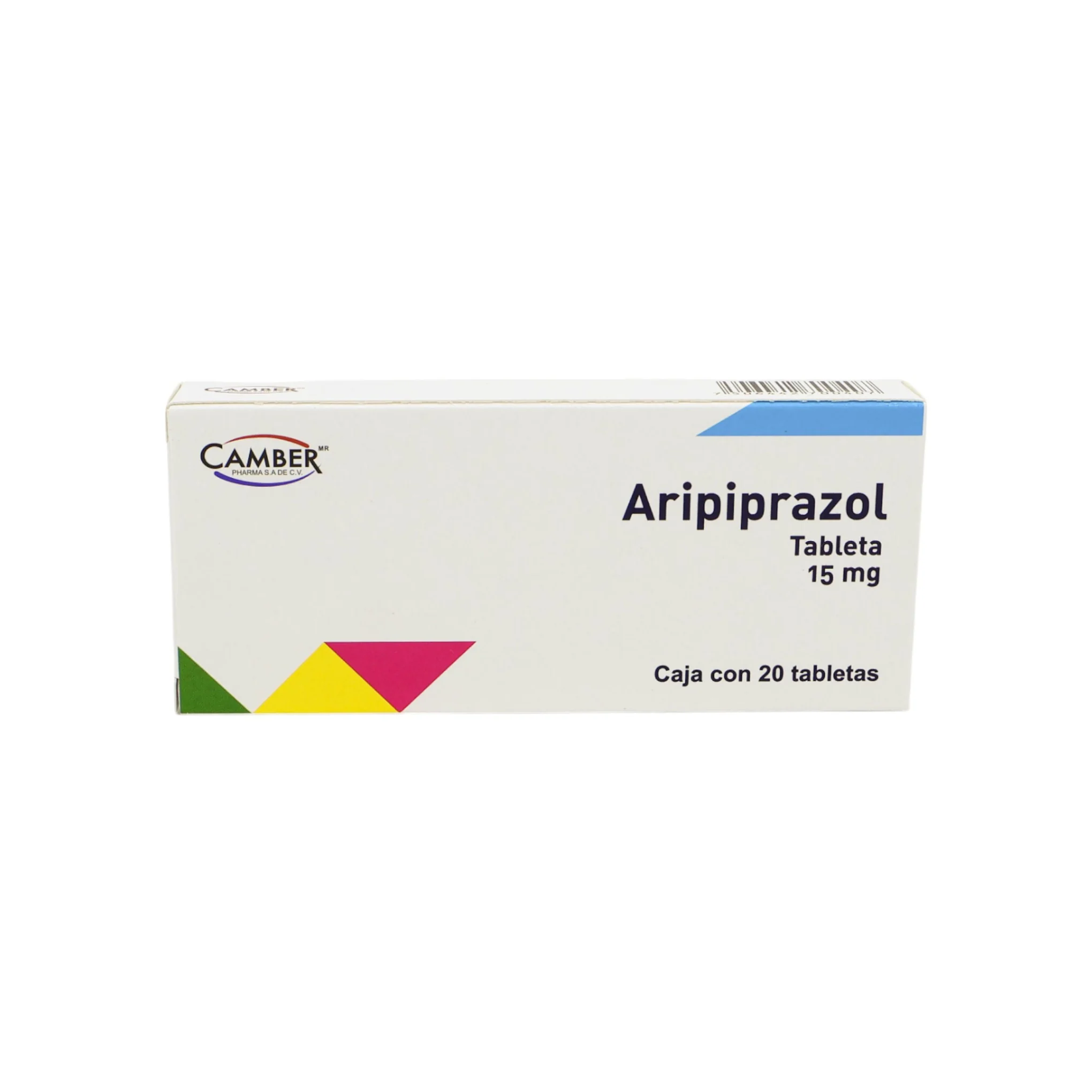 Aripiprazol 15 mg, 20 tabletas