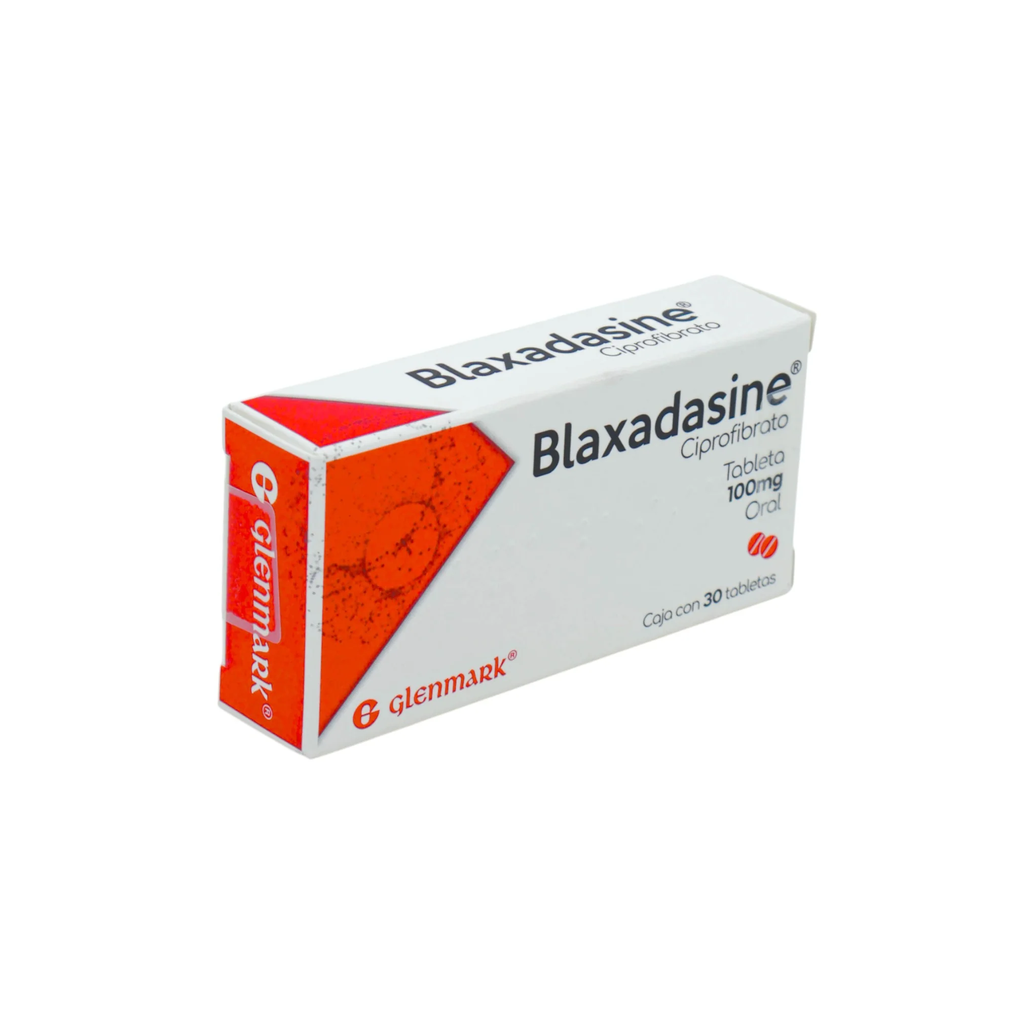 Blaxadasine Ciprofibrato 100 mg, 30 tabletas - Image 2