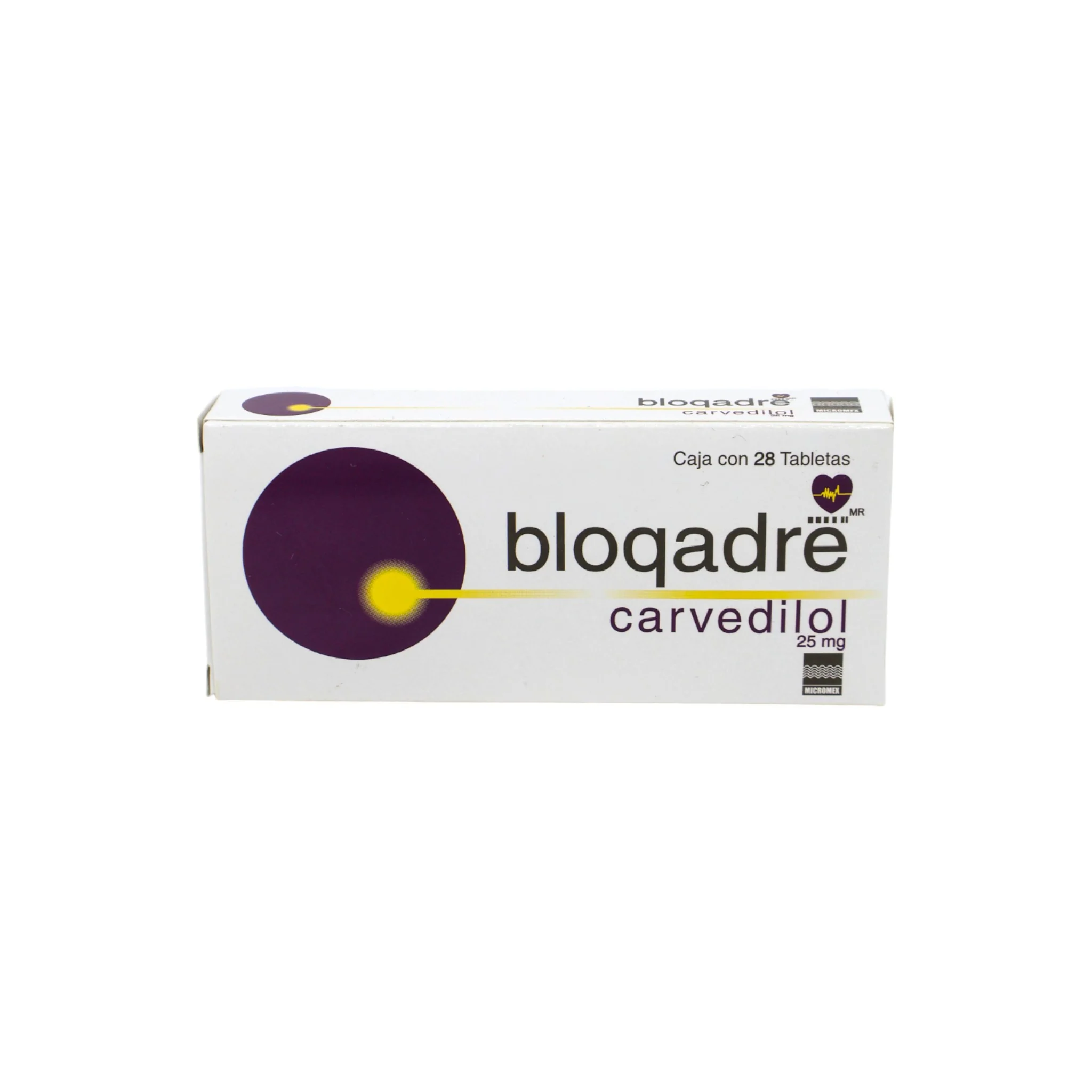 Bloqadre 25 mg Caja con 28 Tabletas