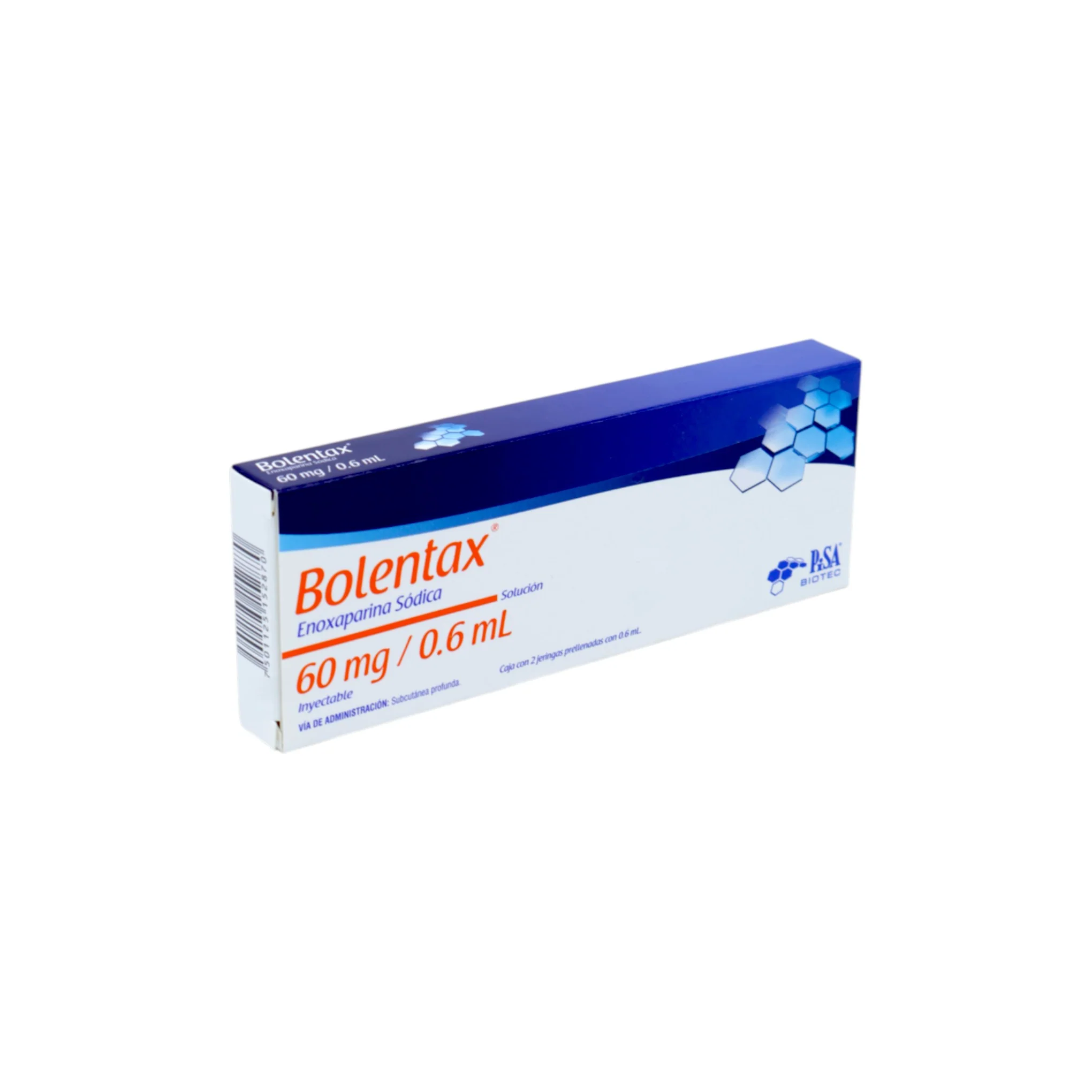 Bolentax Enoxaparina Sódica 60 mg/0.6 mL, Solución - Image 2