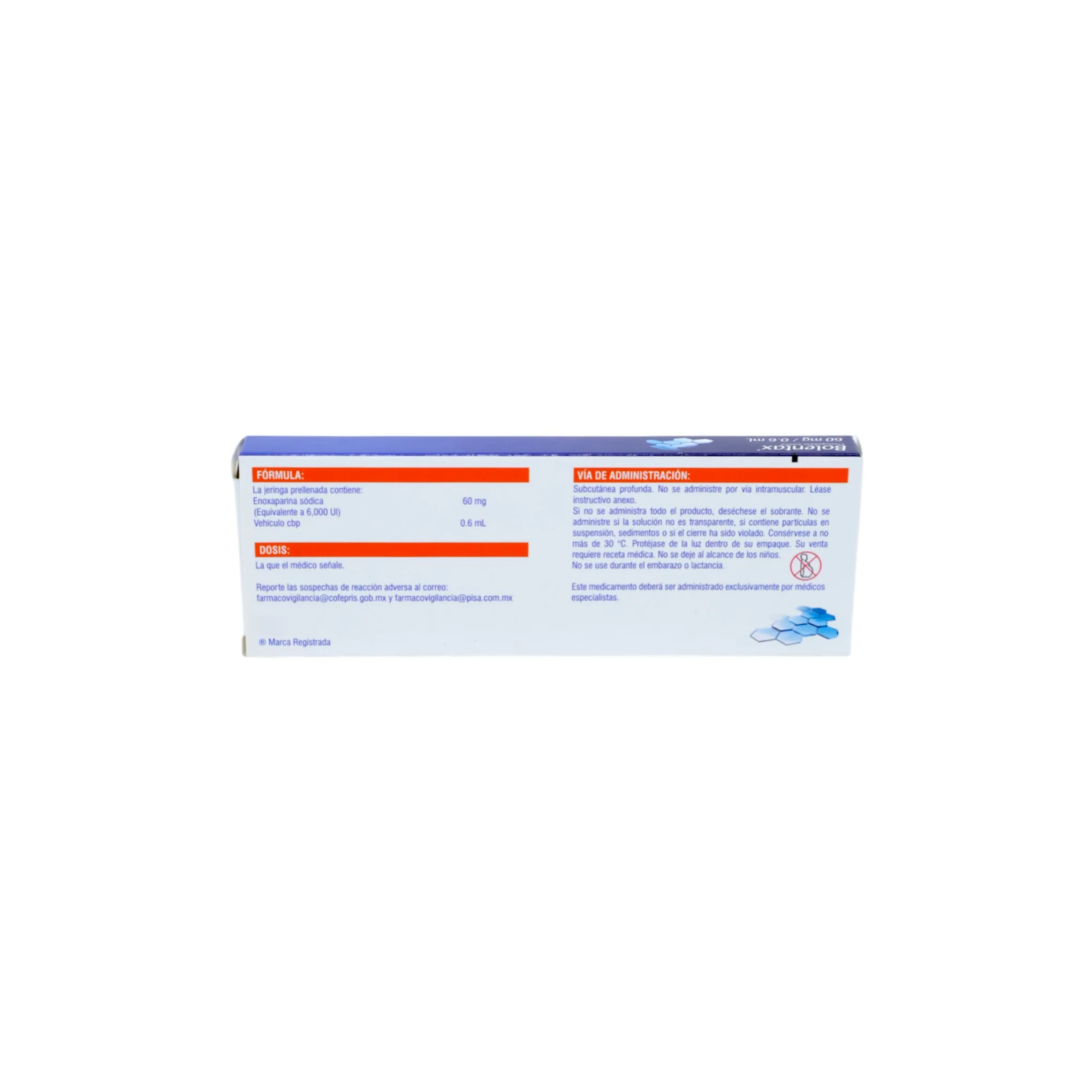 Bolentax Enoxaparina Sódica 60 mg/0.6 mL, Solución - Image 4