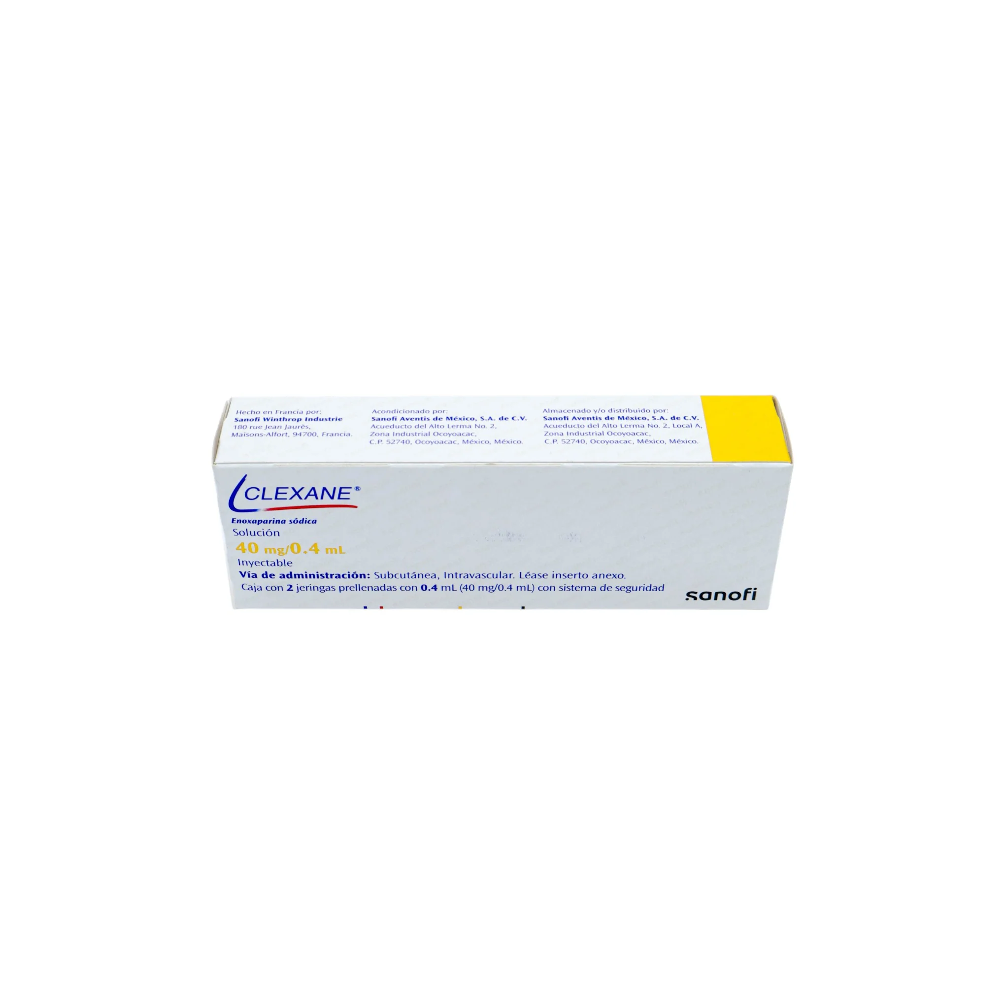 Clexane Enoxaparina Sódica 40 mg/0.4 mL - Image 3