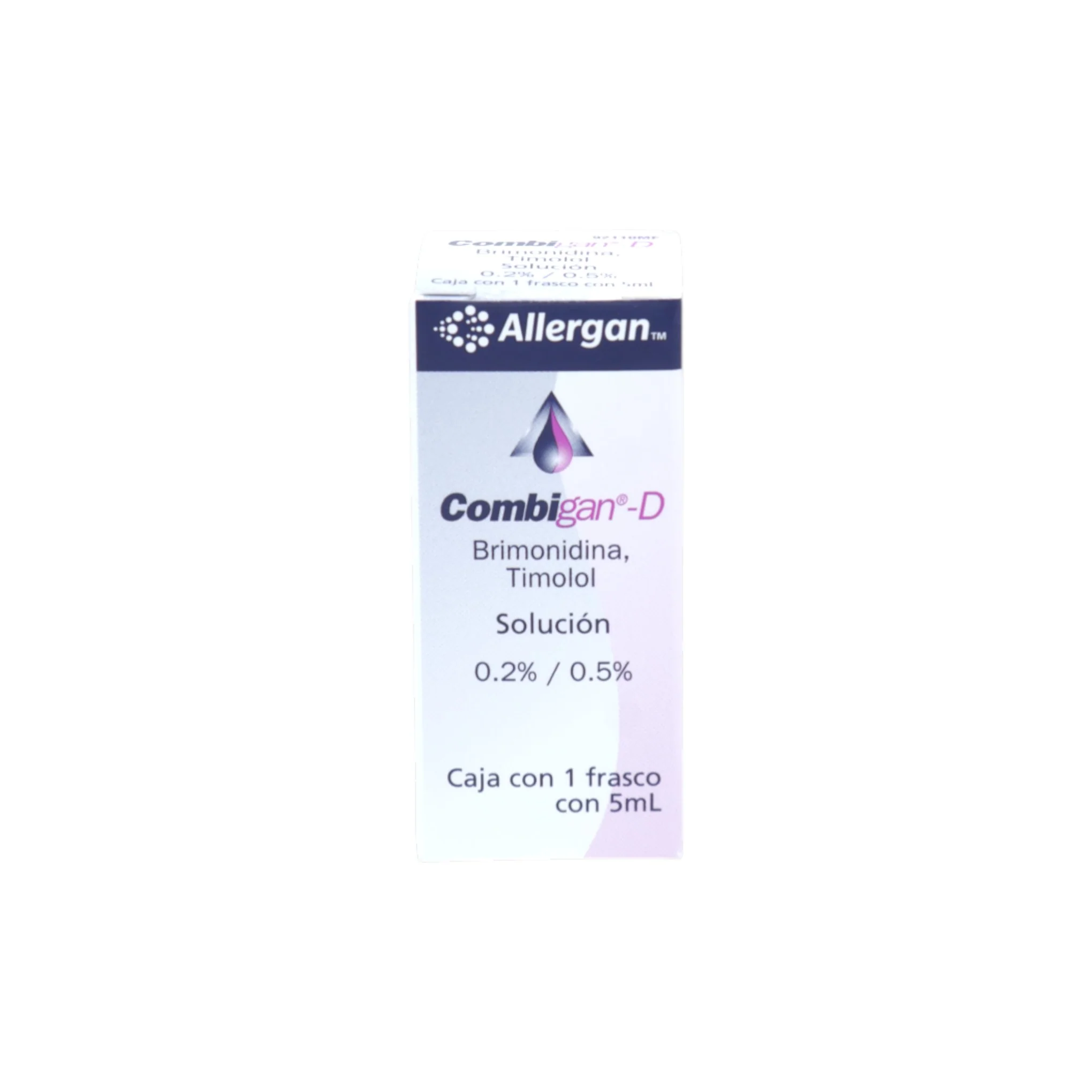 Combigan-D Brimonidina/Timolol 0.2%/0.5%, Solución