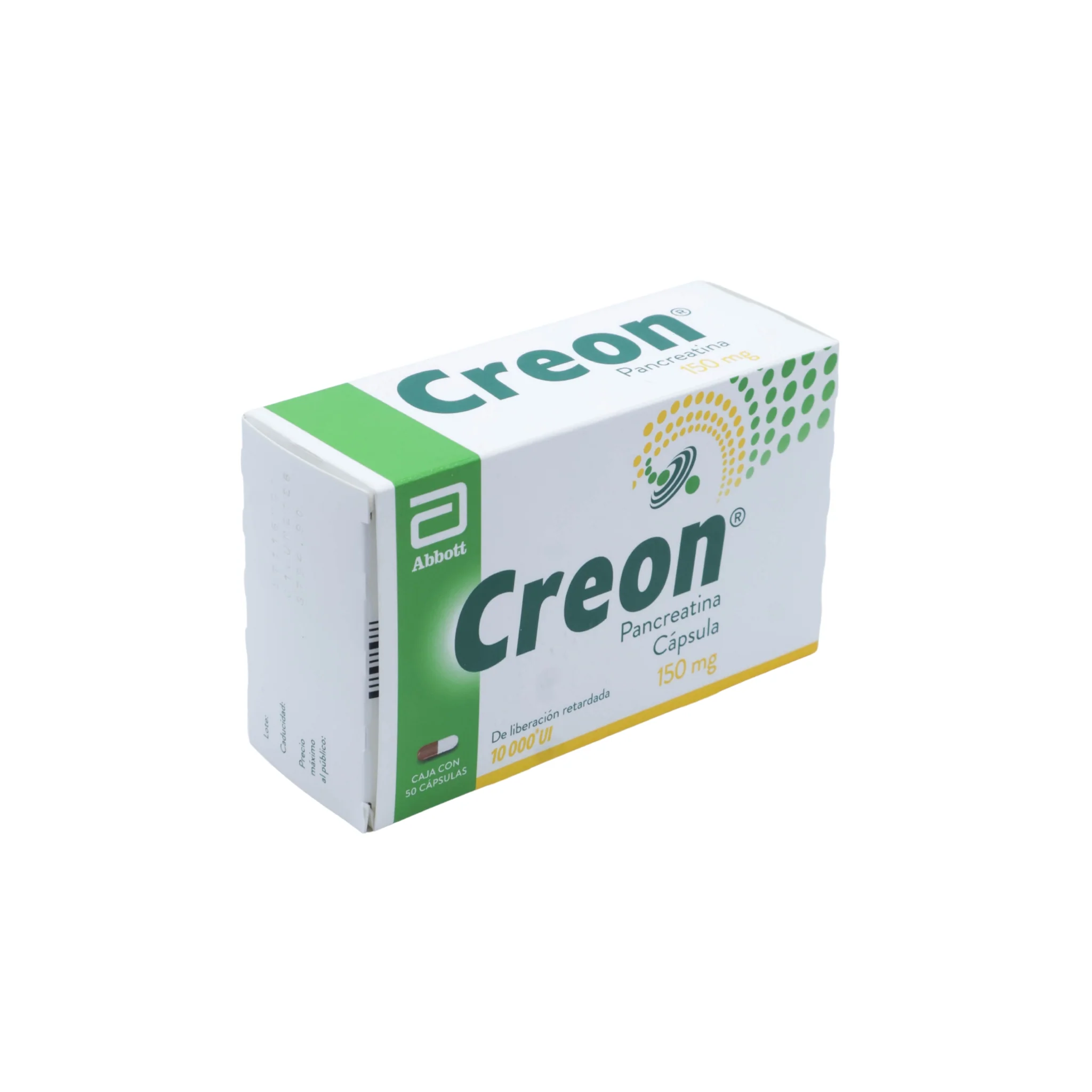 Creon Pancreatina 150 mg, Caja con 50 cápsulas - Image 2