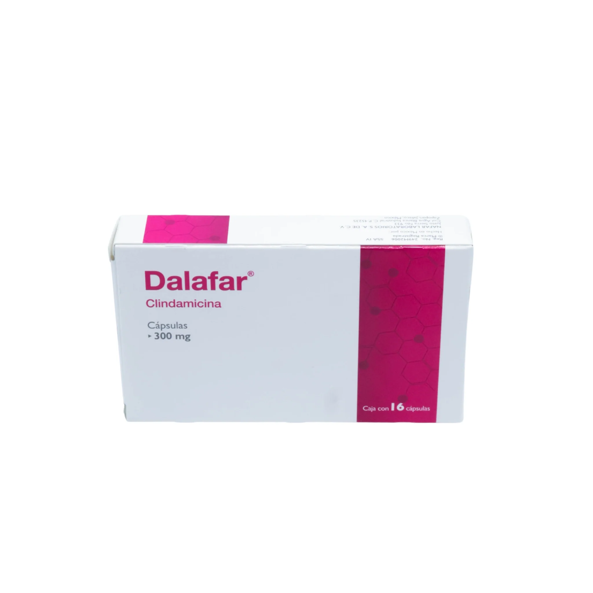 Dalafar Clindamicina 300 mg, 16 Cápsulas - Image 3