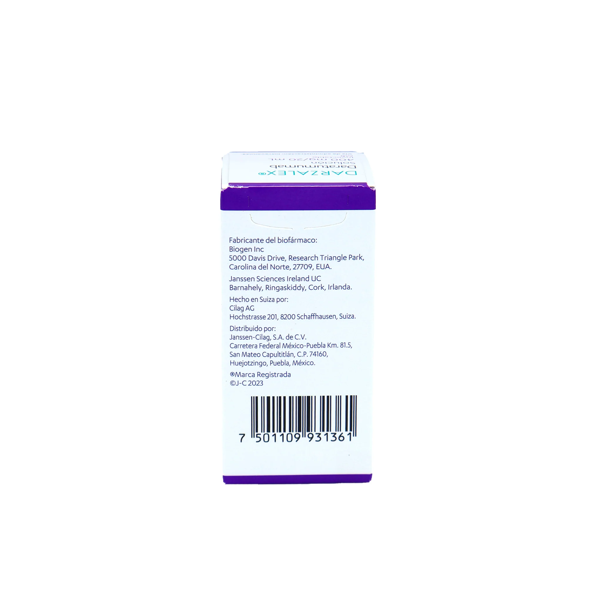 Darzalex Daratumumab 400 mg/20 mL, Solución - Image 4