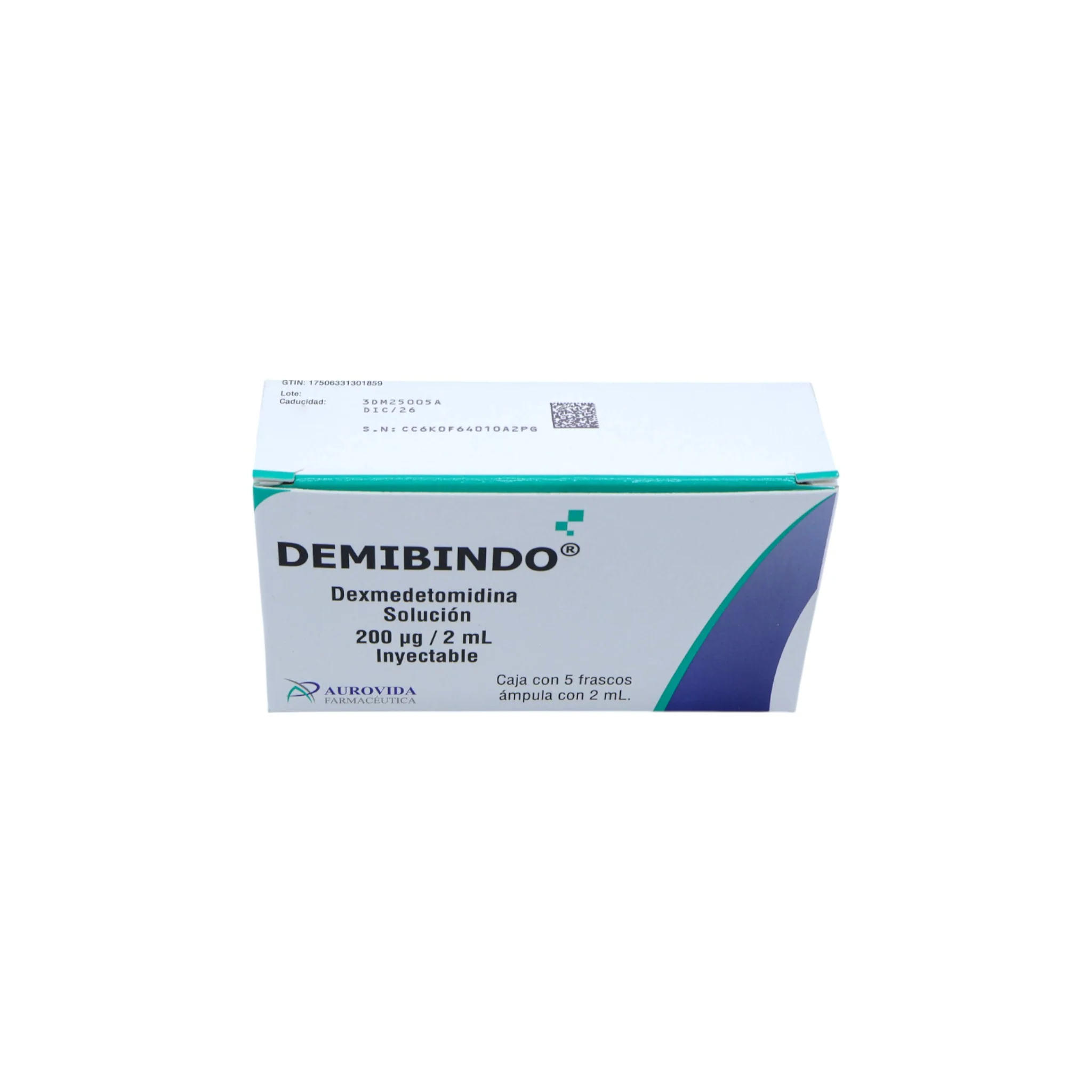 Demibindo Dexmedetomidina 200 mcg/2 mL, Solución - Image 3