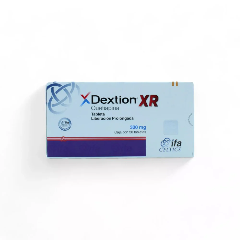 Dextion XR Quetiapina de 300 mg Caja C/30 - Image 4