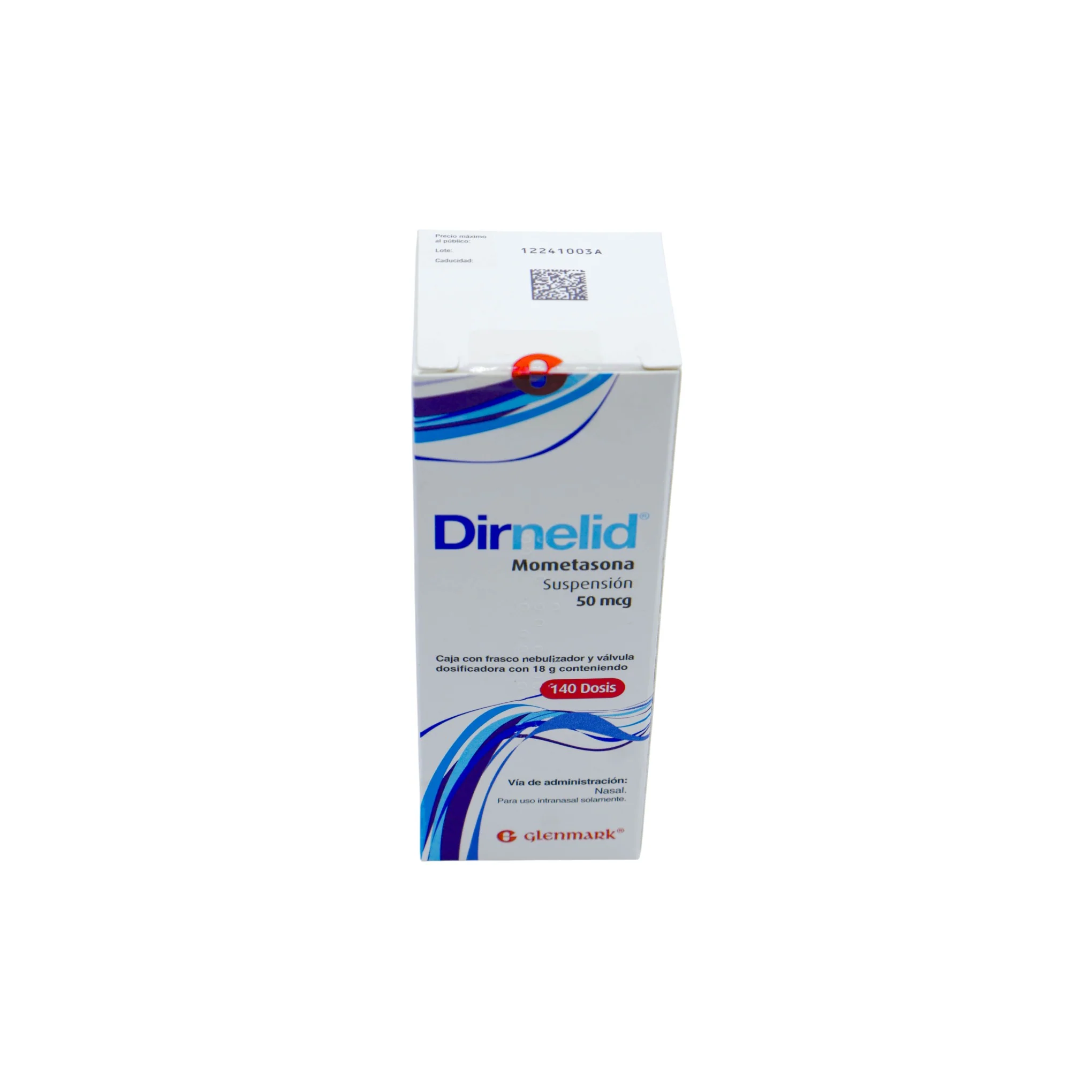 Dirnelid Mometasona 50 mcg, Suspensión para Inhalación. 140 Dósis - Image 3