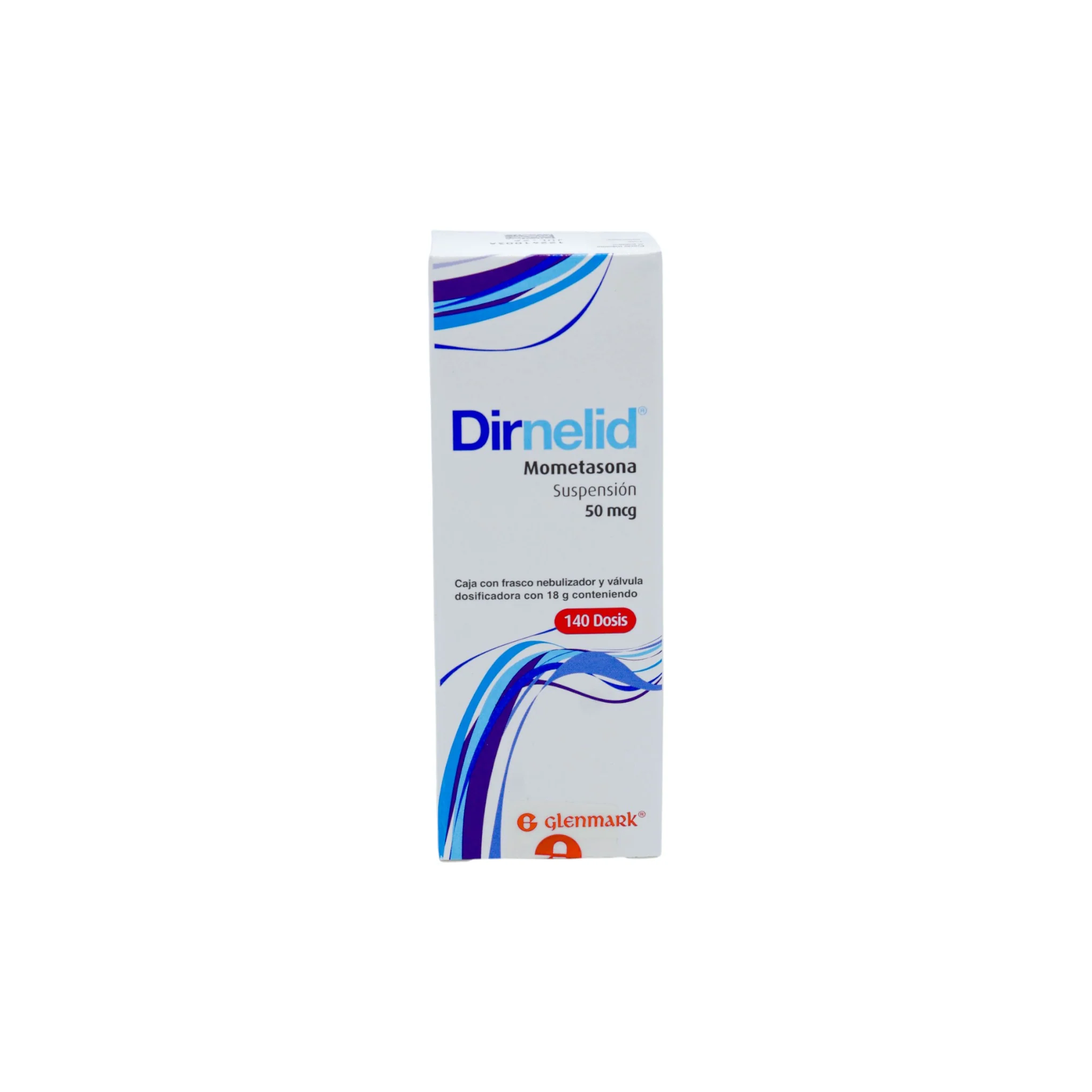 Dirnelid Mometasona 50 mcg, Suspensión para Inhalación. 140 Dósis - Image 4