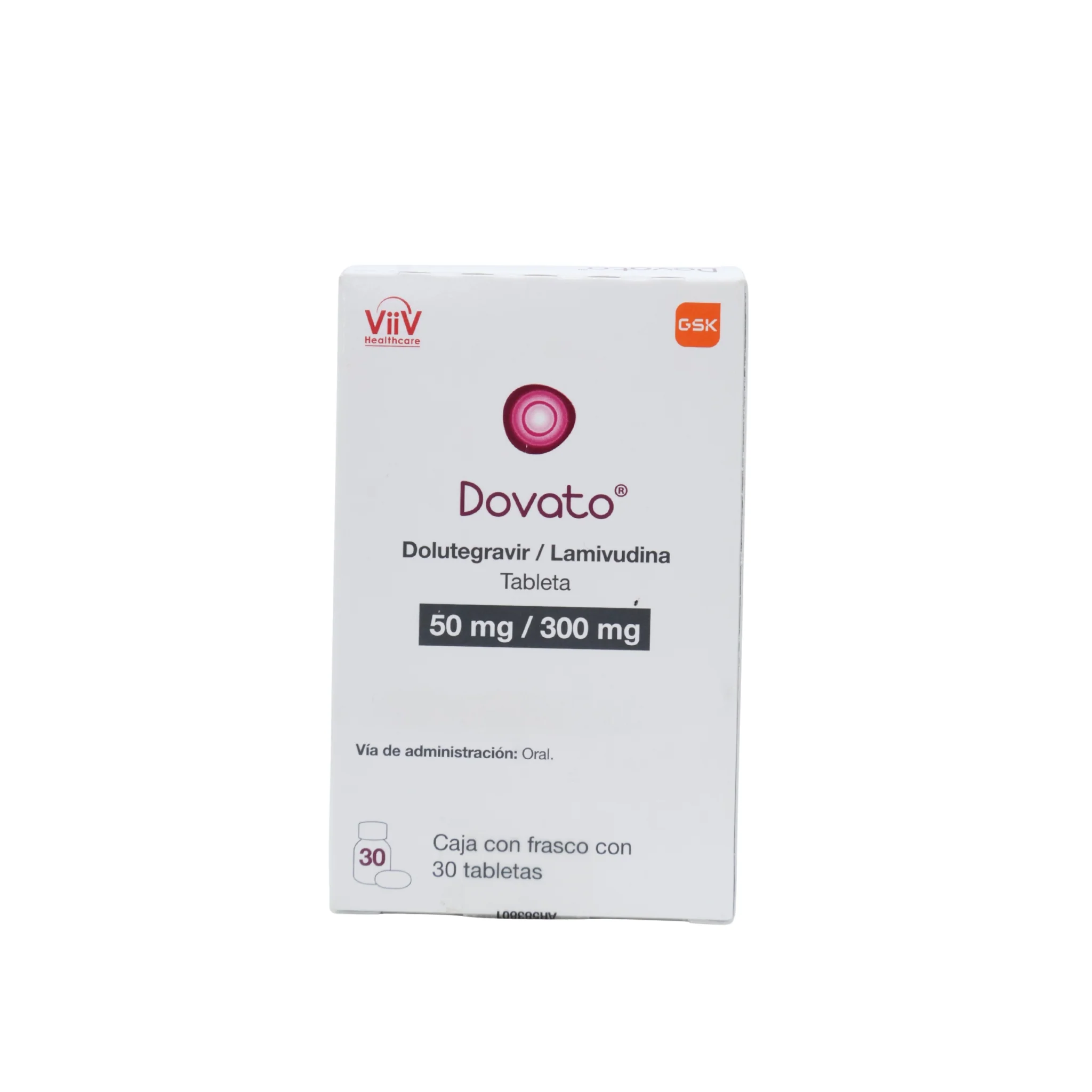 Dovato Dolutegravir / Lamivudina 50 mg / 300 mg, 30 Tabletas - Image 4