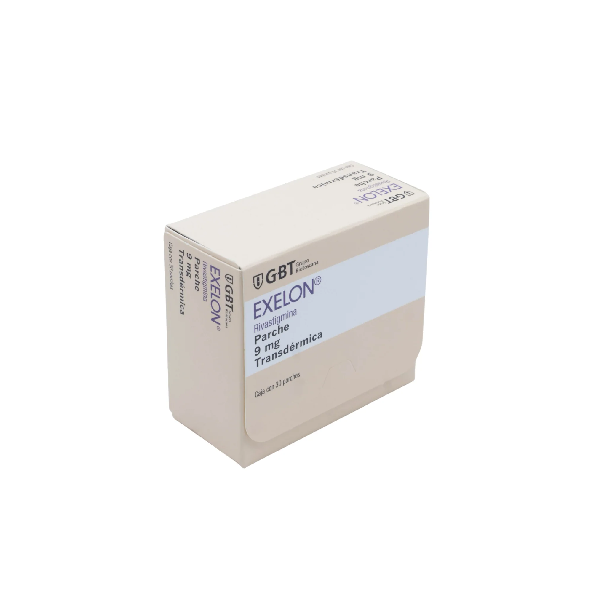 Exelon Rivastigmina Parche 9 mg, Caja con 30 parches - Image 2