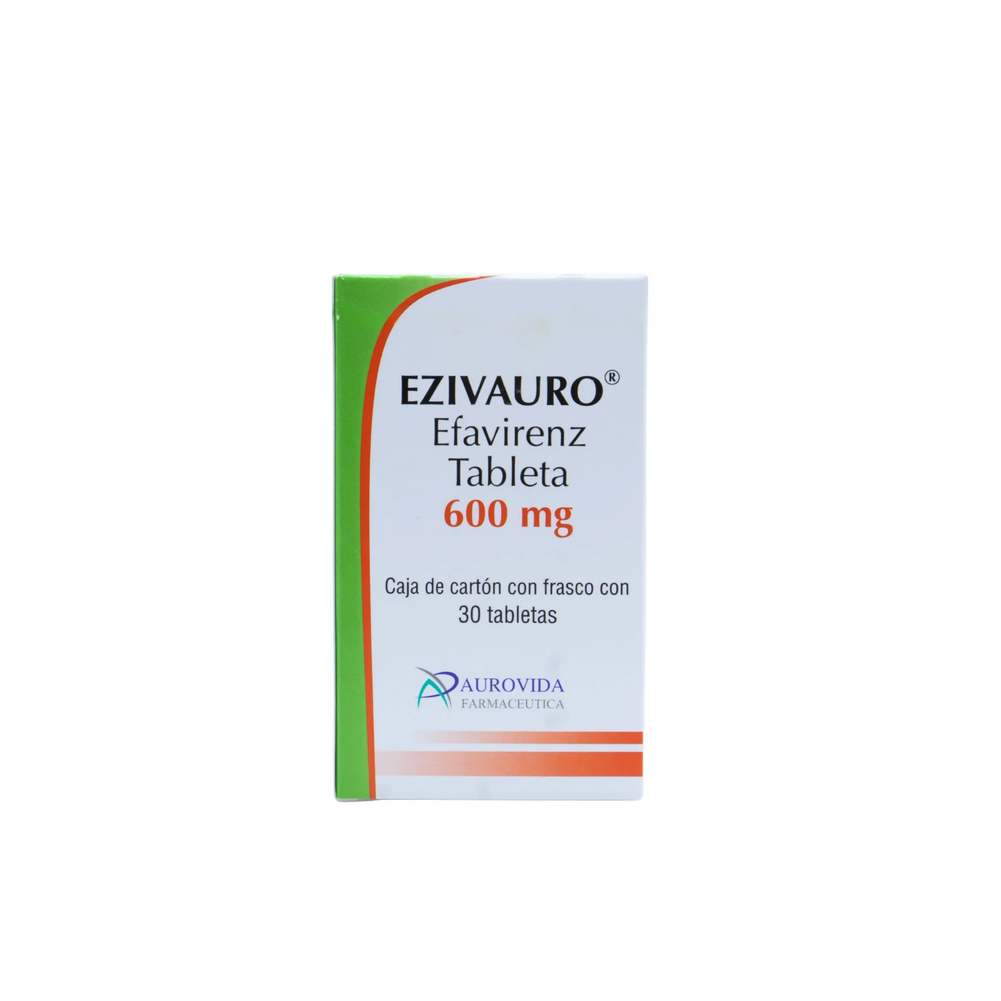 Ezivauro Efavirenz 600 mg, Caja de cartón con frasco con 30 tabletas - Image 4