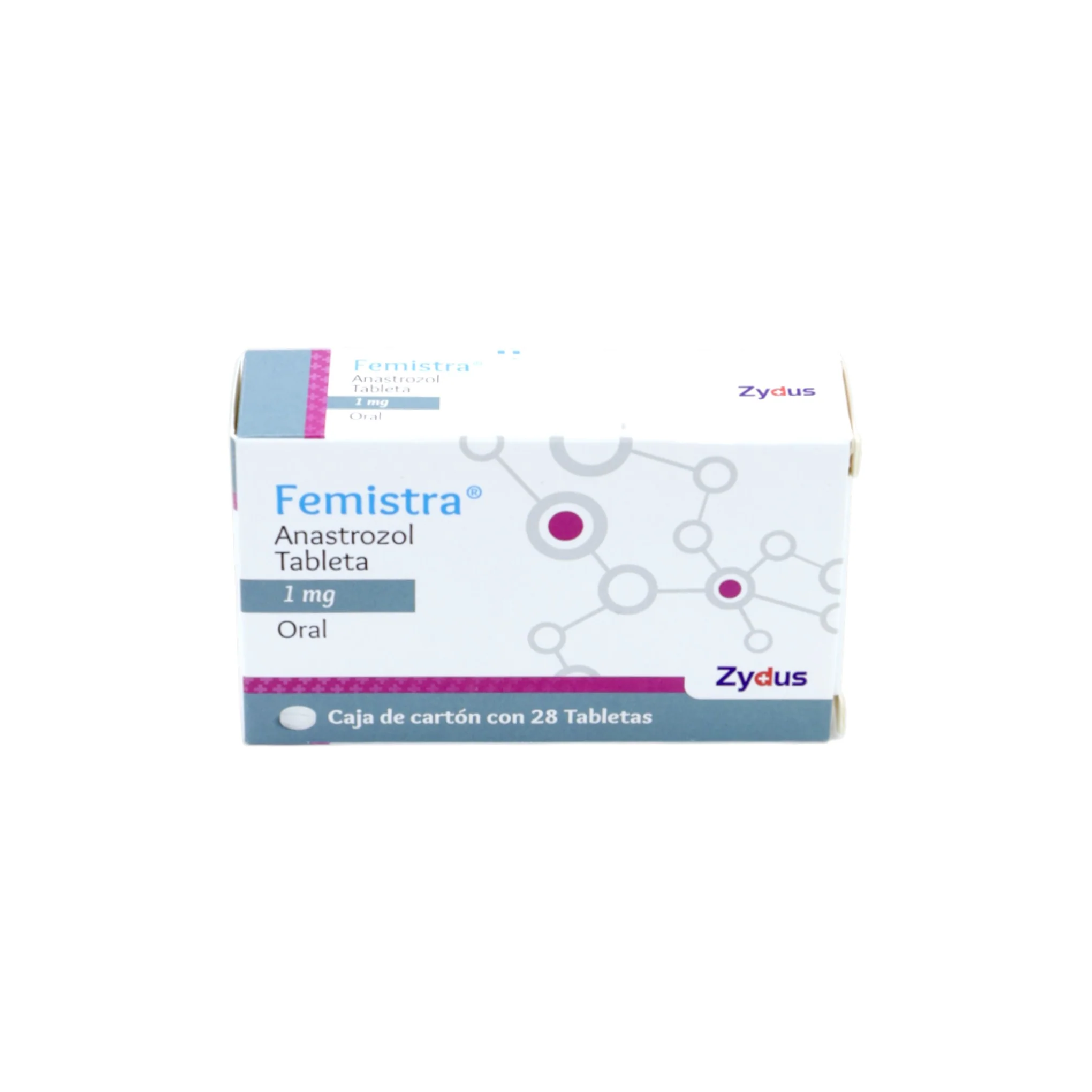 Femistra Anastrozol 1 mg, 28 tabletas - Image 3