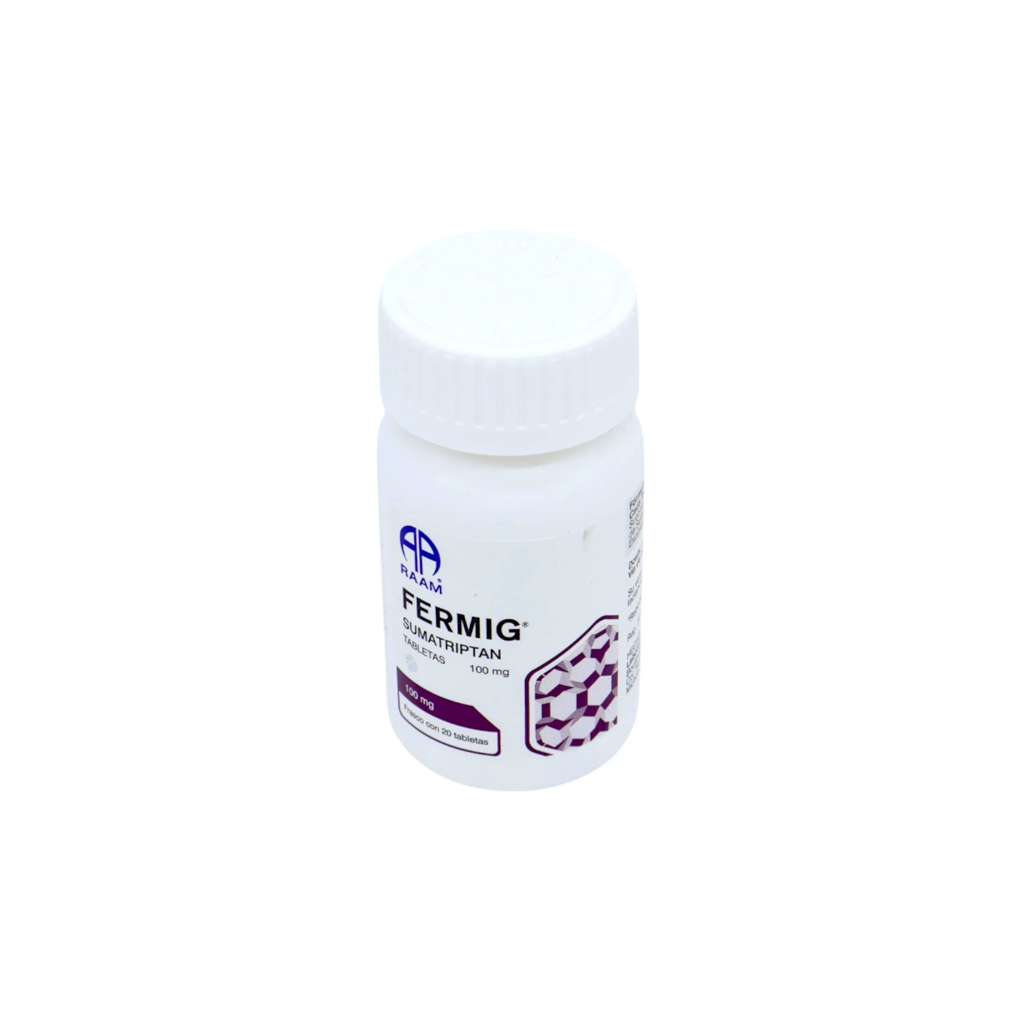 Fermig Sumatriptán 100 mg, 20 tabletas - Image 3