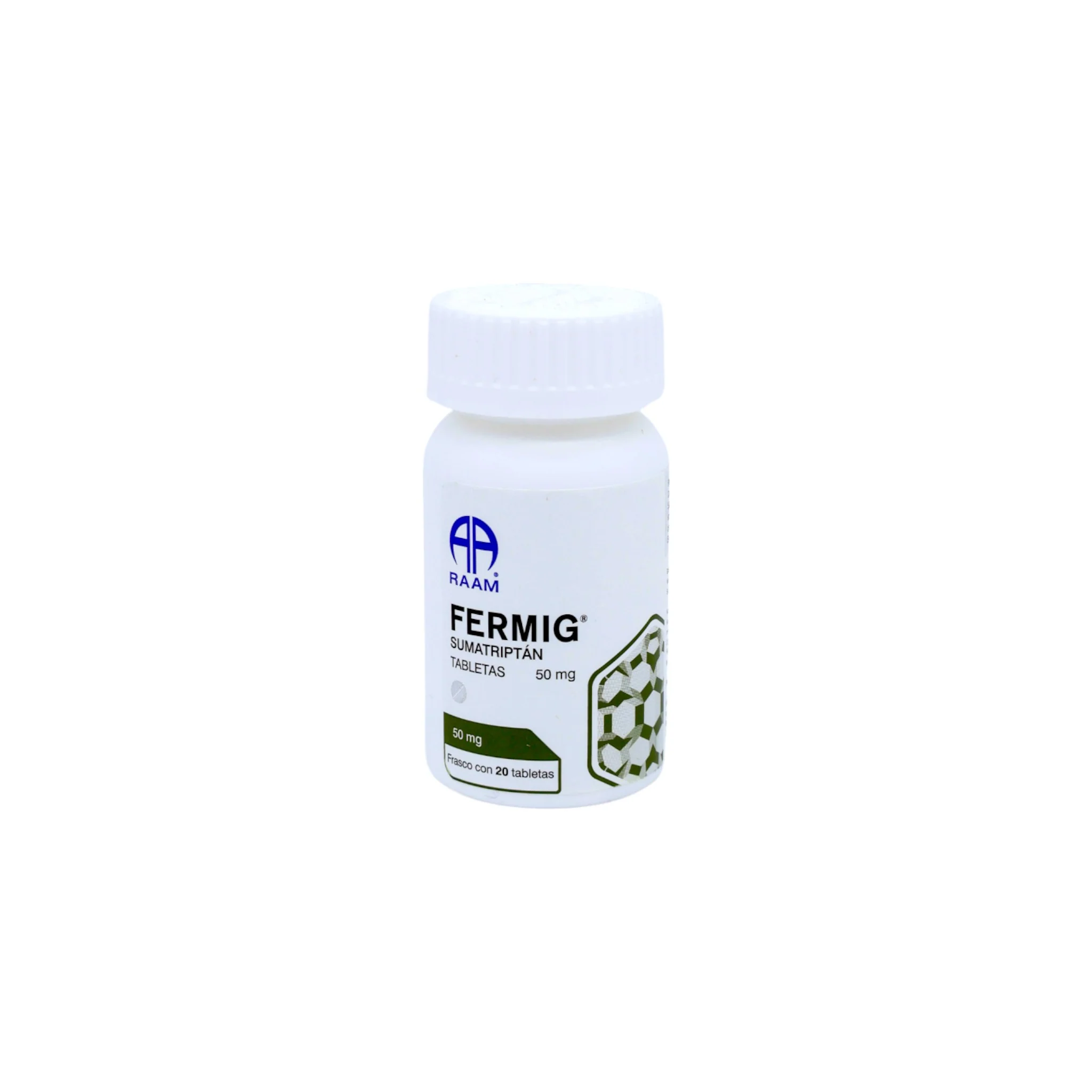 Fermig Sumatriptán 50 mg, 20 Tabletas - Image 3