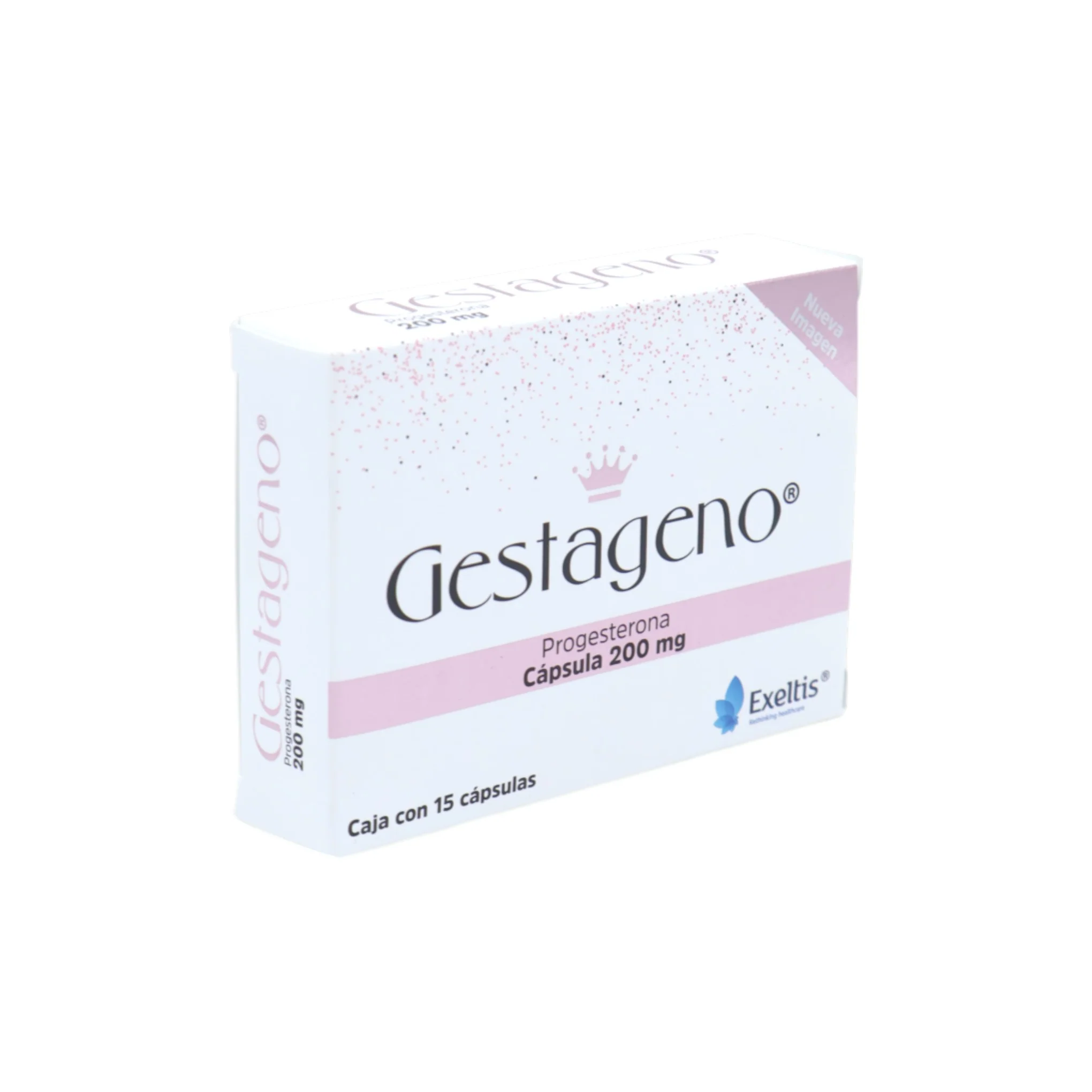 Gestageno Progesterona 200 mg, 15 Cápsulas - Image 2