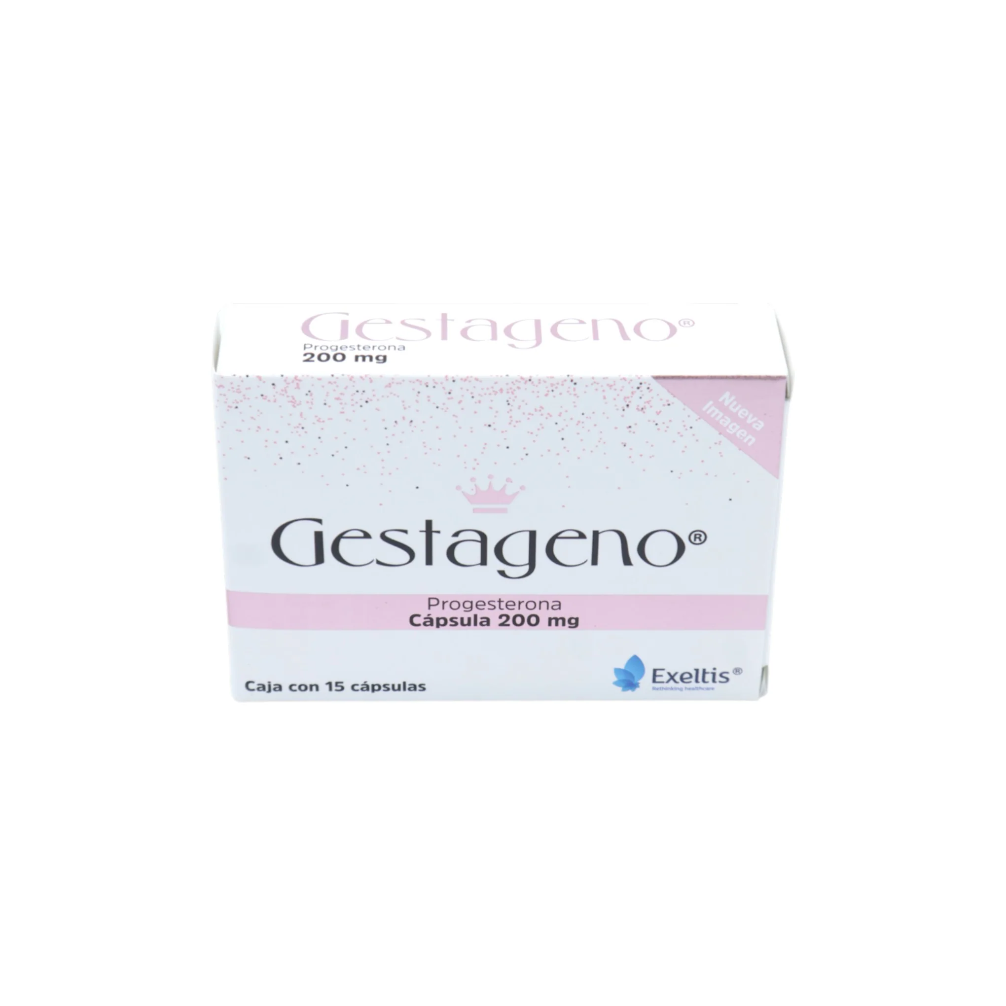 Gestageno Progesterona 200 mg, 15 Cápsulas - Image 3