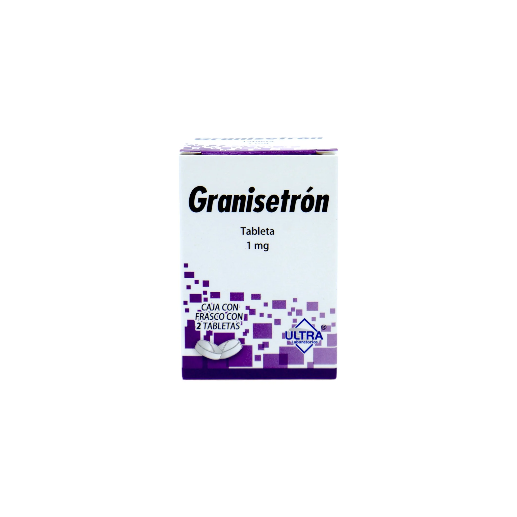 Granisetron 1 mg, 2 tabletas