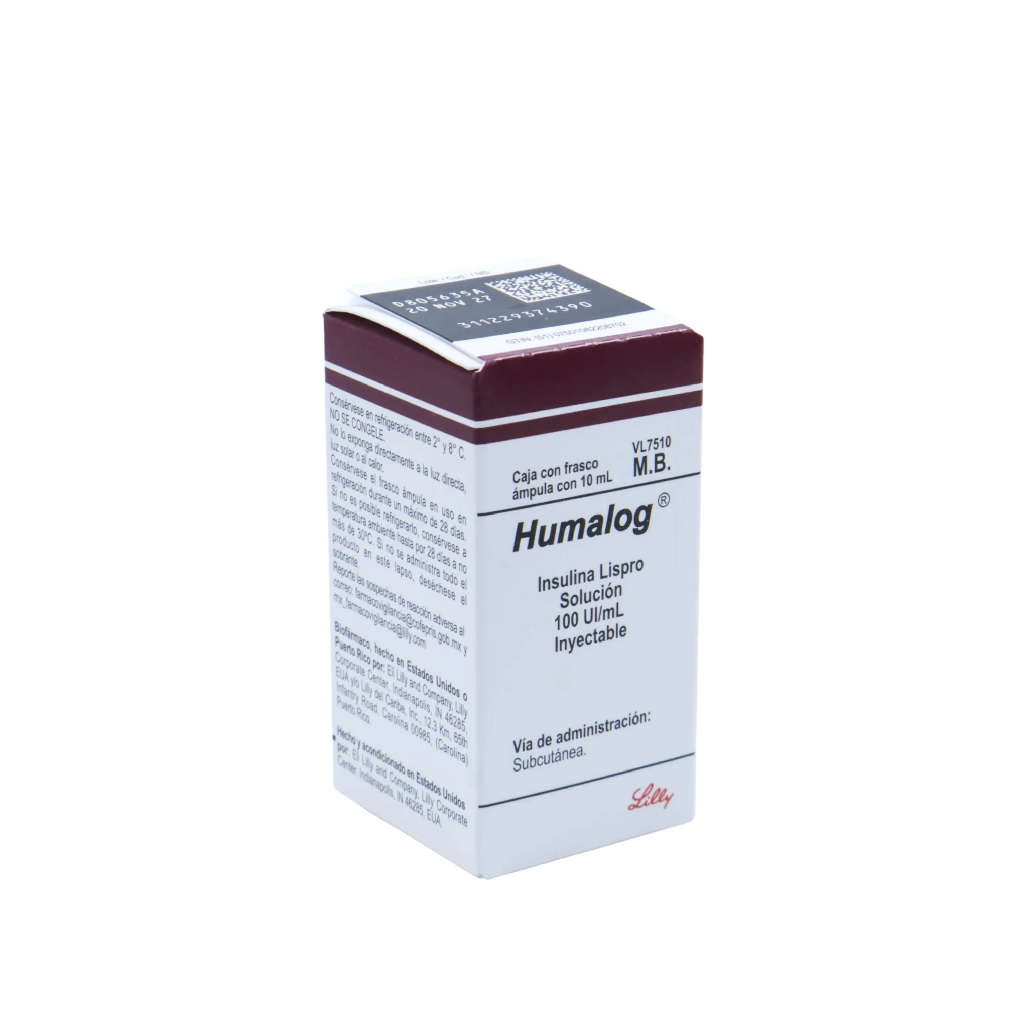 Humalog Insulina Lispro 100 UI/mL - Image 2