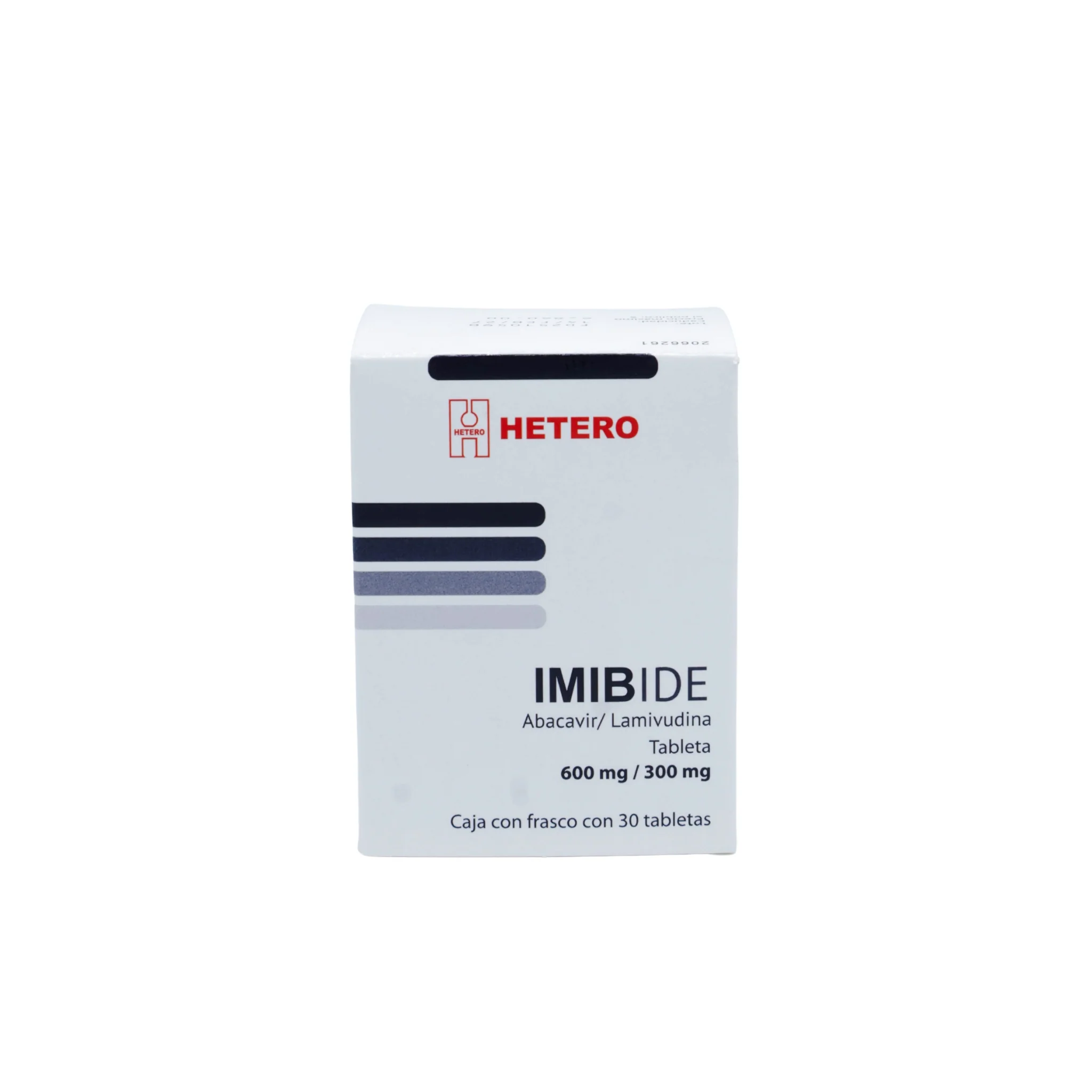 IMIBIDE Abacavir/Lamivudina 600 mg / 300 mg, Caja con frasco de 30 tabletas - Image 4