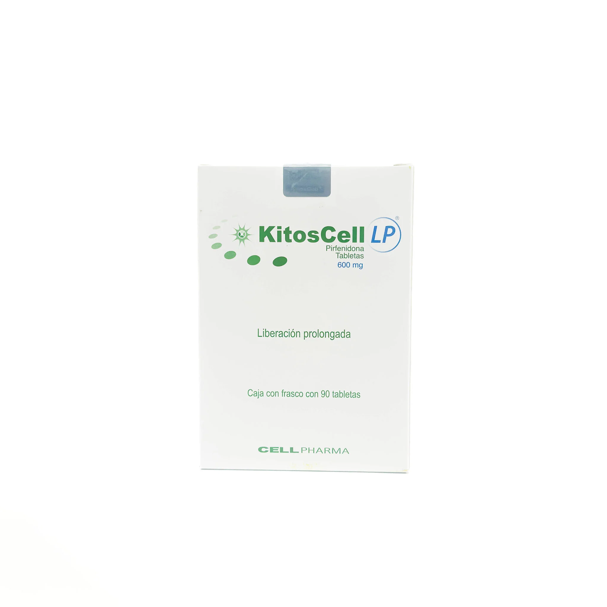 KitosCell 600 mg Pirfenidona Caja con 90 Tabletas