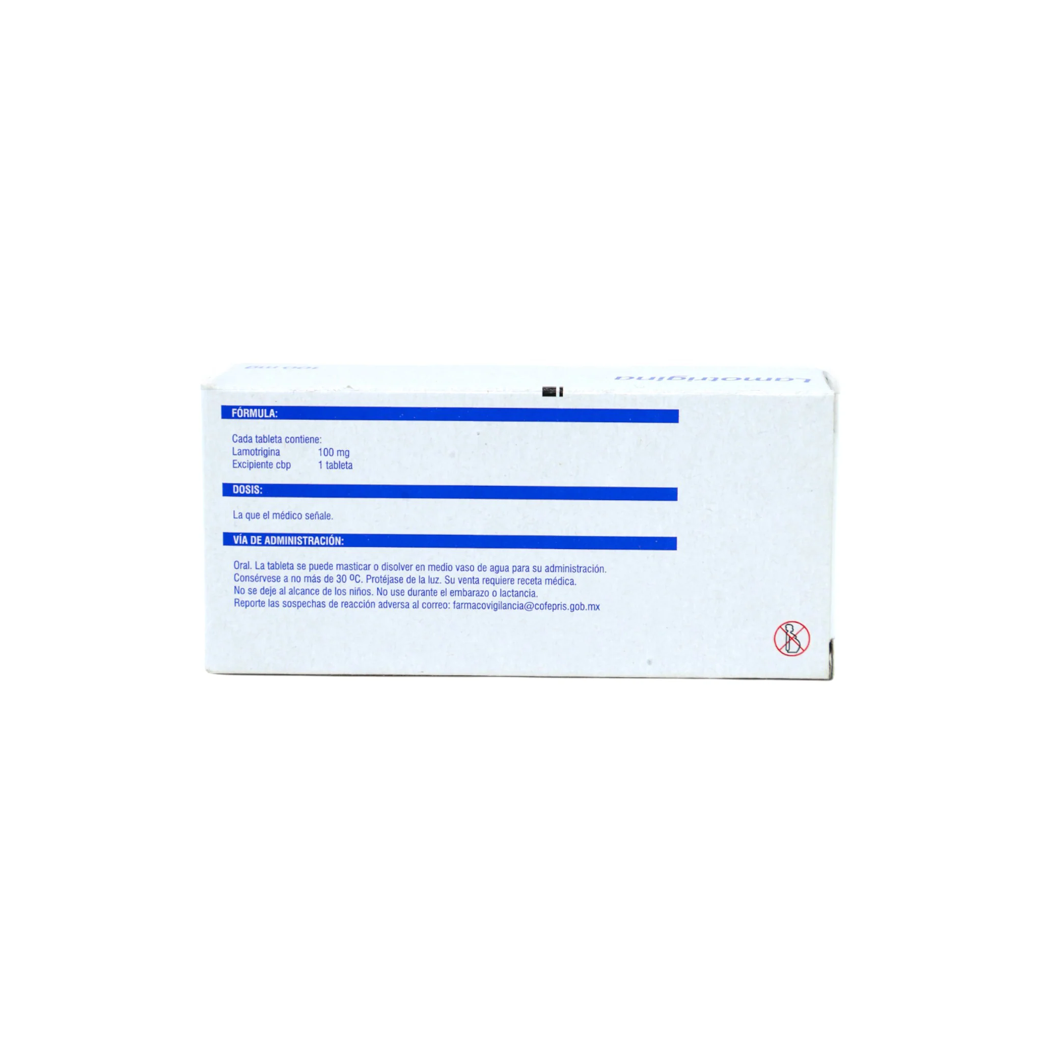Lamotrigina de 100mg Caja C/28 - Image 4