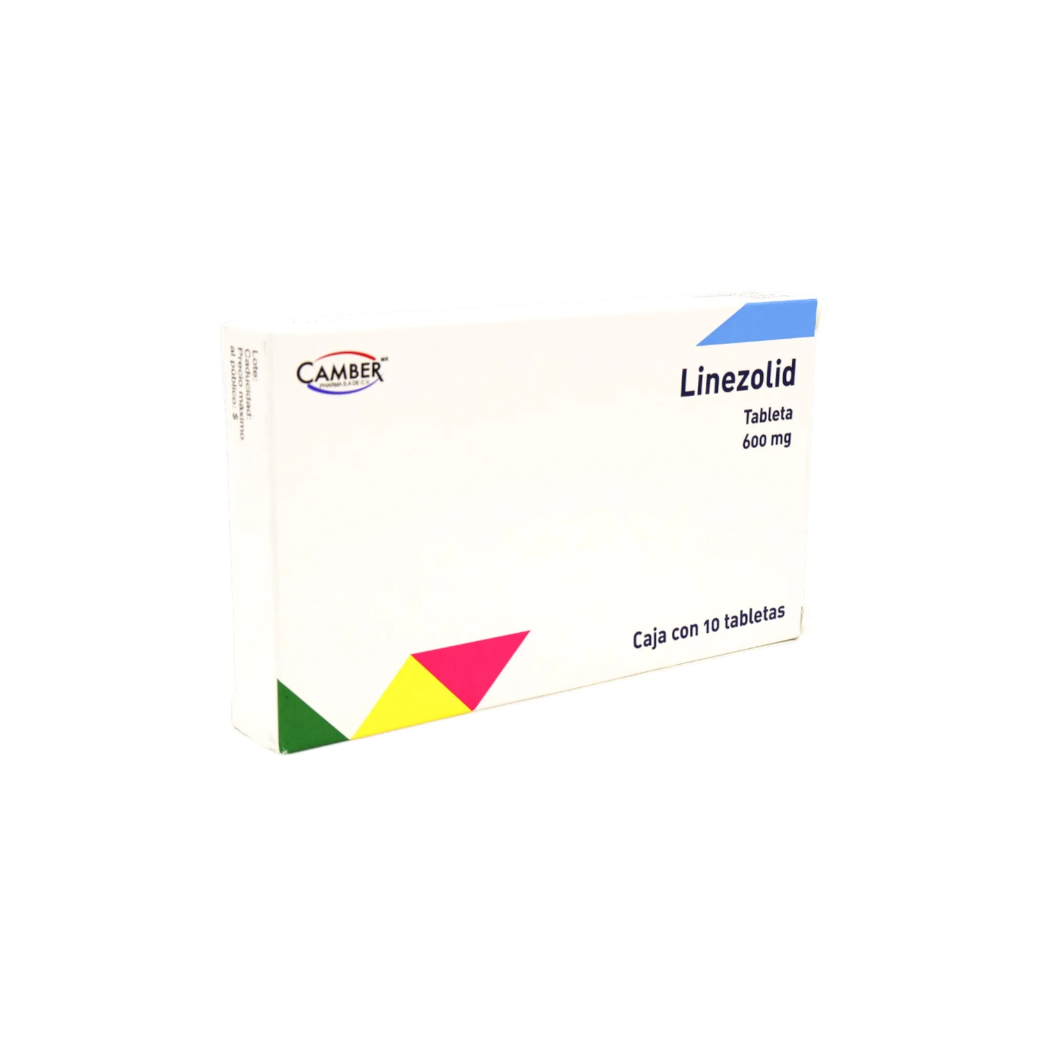 Linezolid 600 mg, 10 tabletas - Image 2