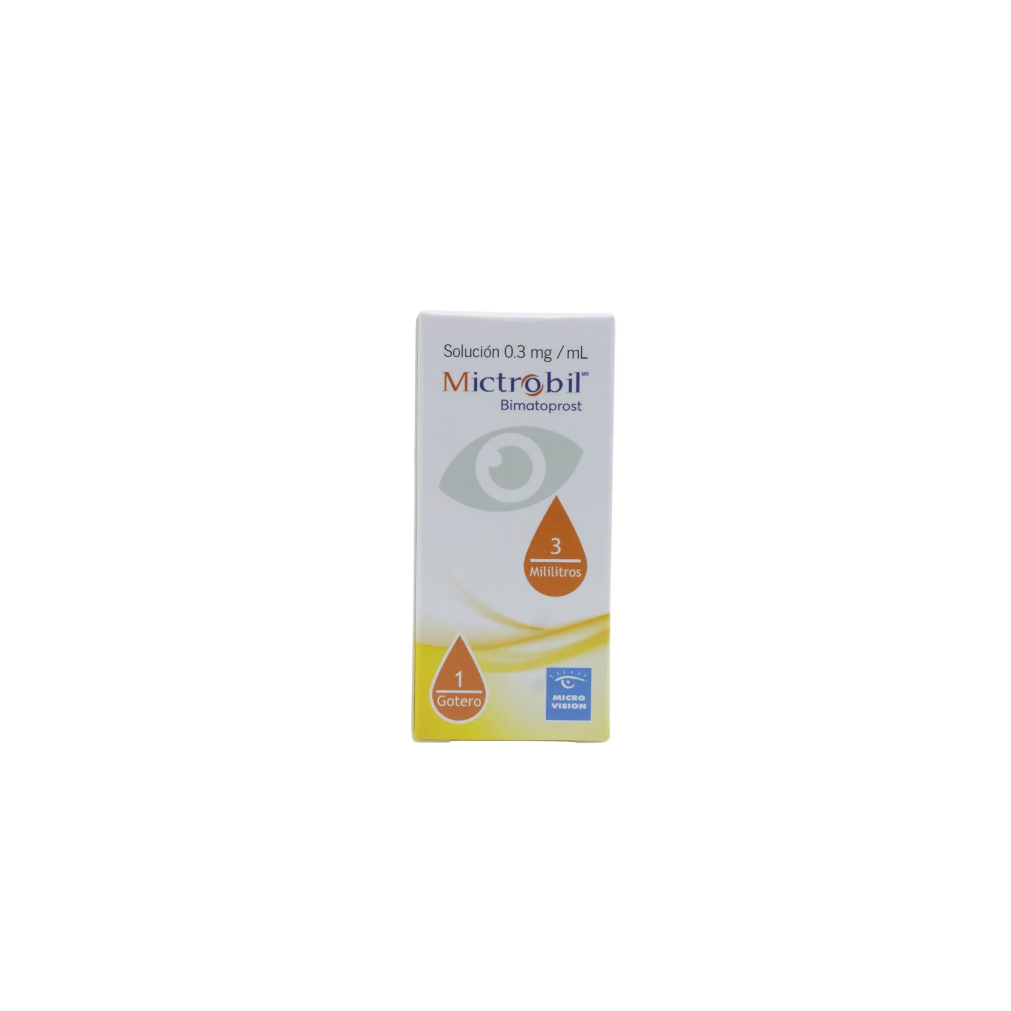 Mictrobil Bimatoprost 0.3 mg/mL, Solución oftálmica - Image 4