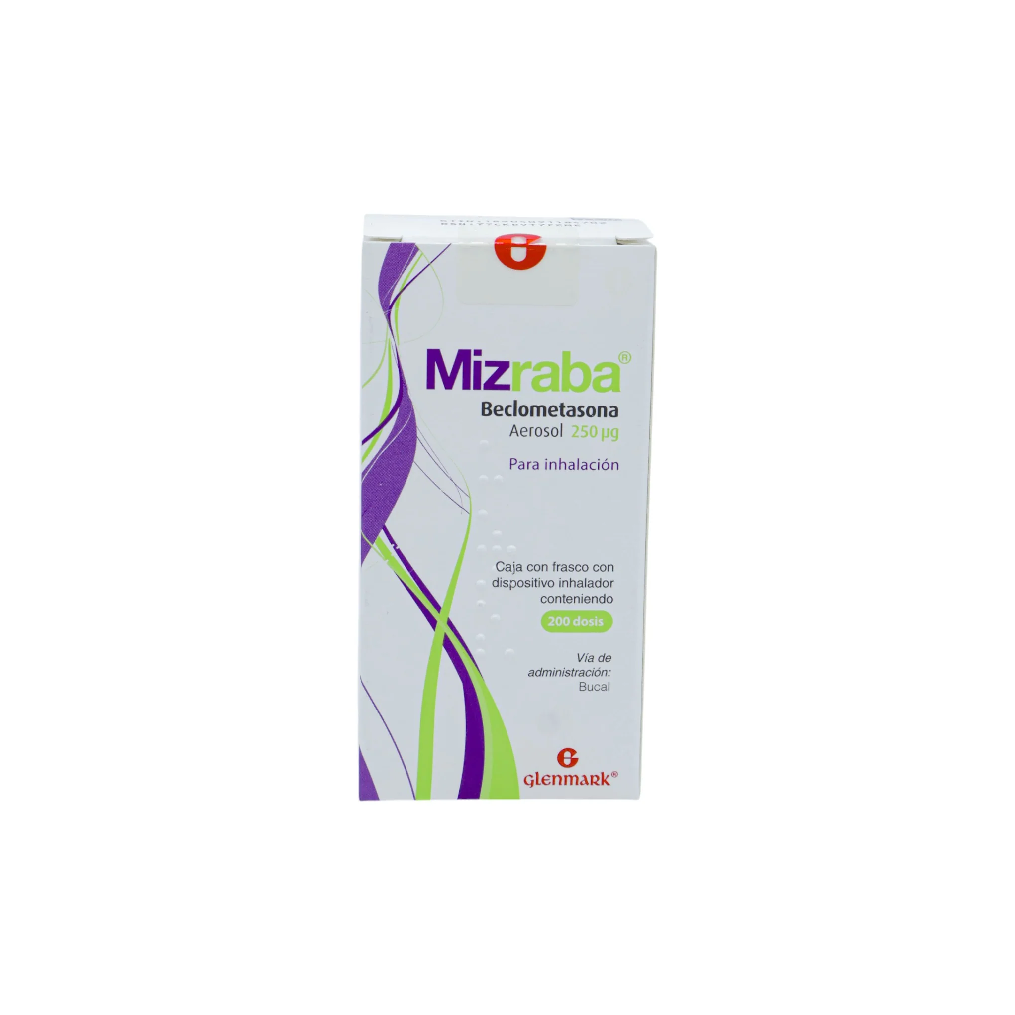 Mizraba Beclometasona 250 mcg, Inhalador