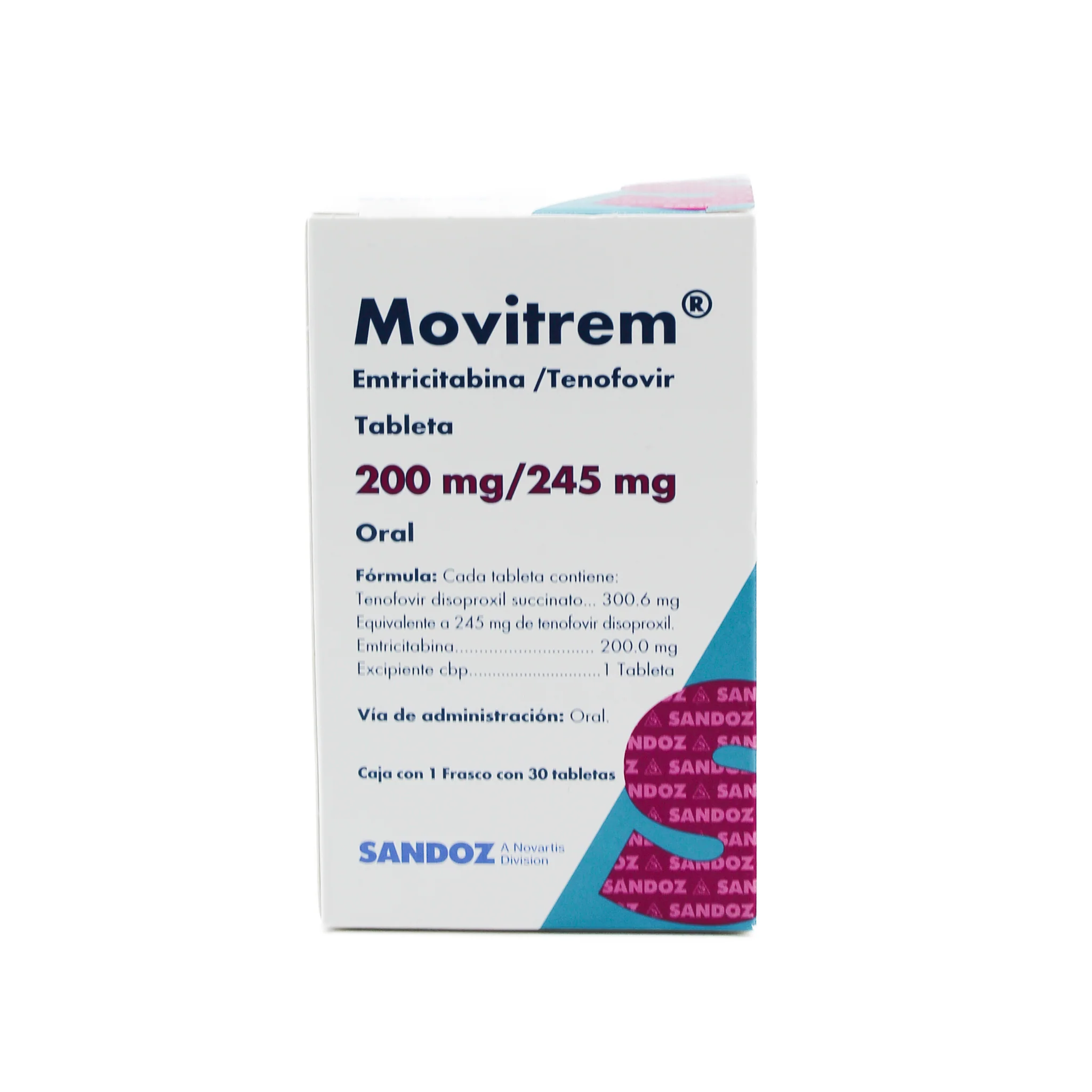 Movitrem 200 mg / 245 mg Caja con 30 Tabletas - Image 4