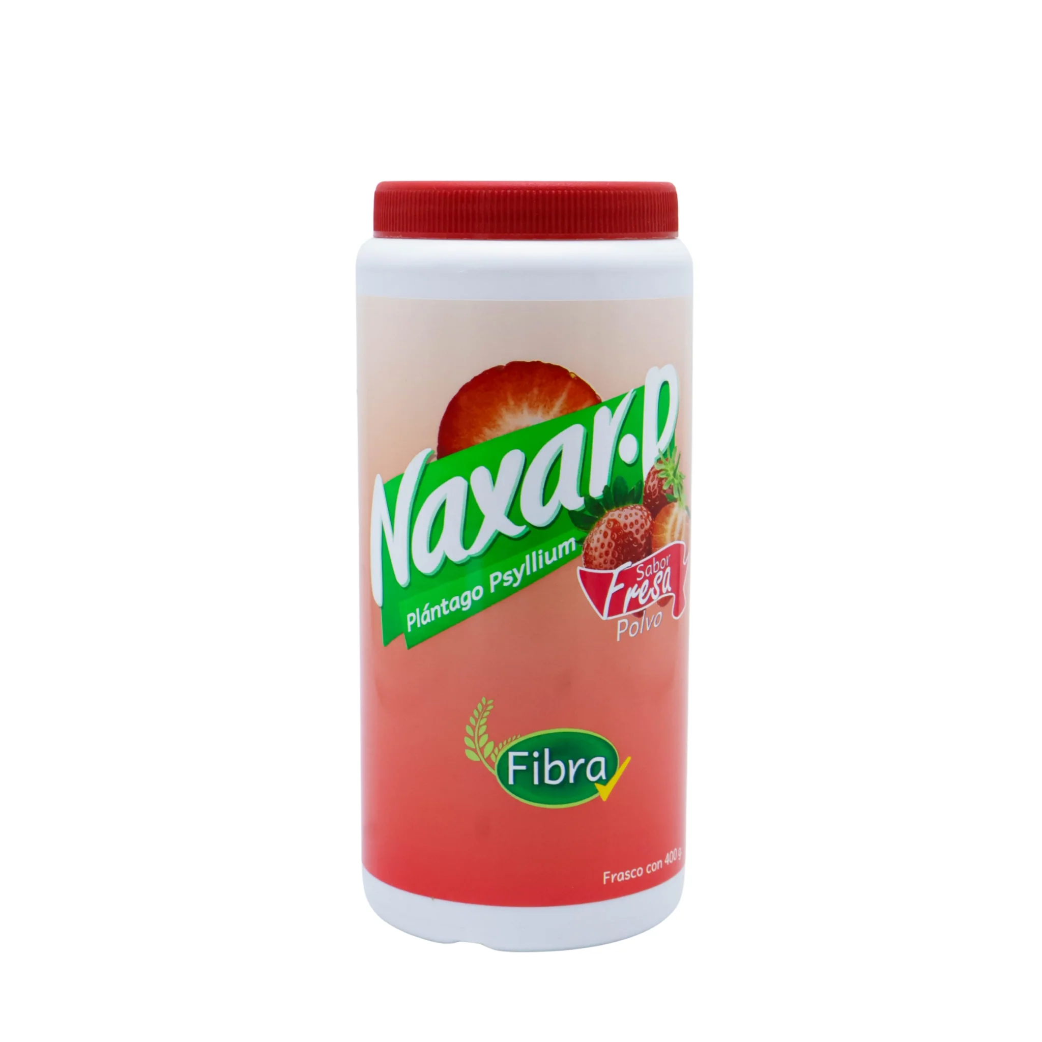 Naxar-P Plantago Psyllium Sabor Fresa, 400 g