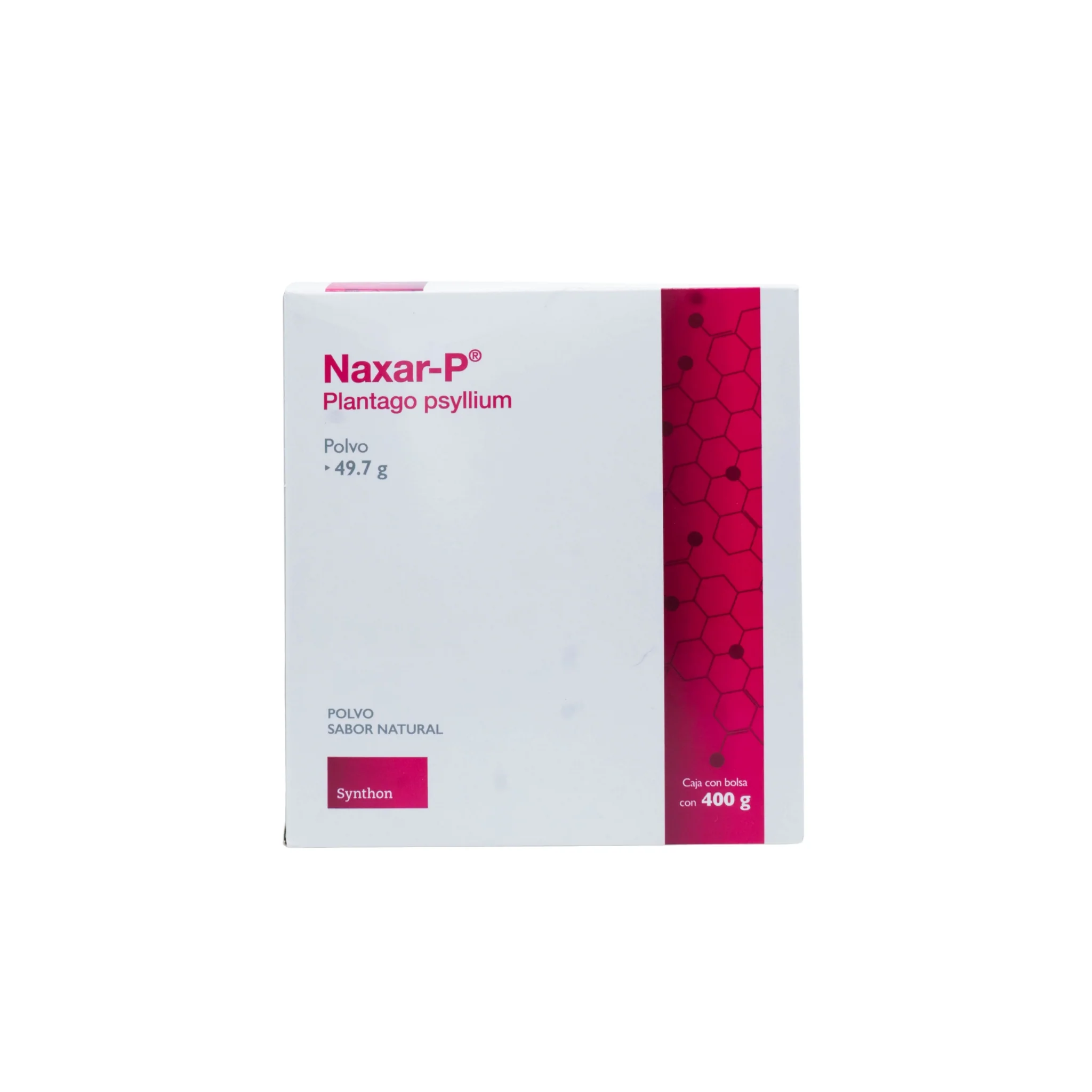 Naxar-P Plantago Psyllium Sabor Natural, 400 g