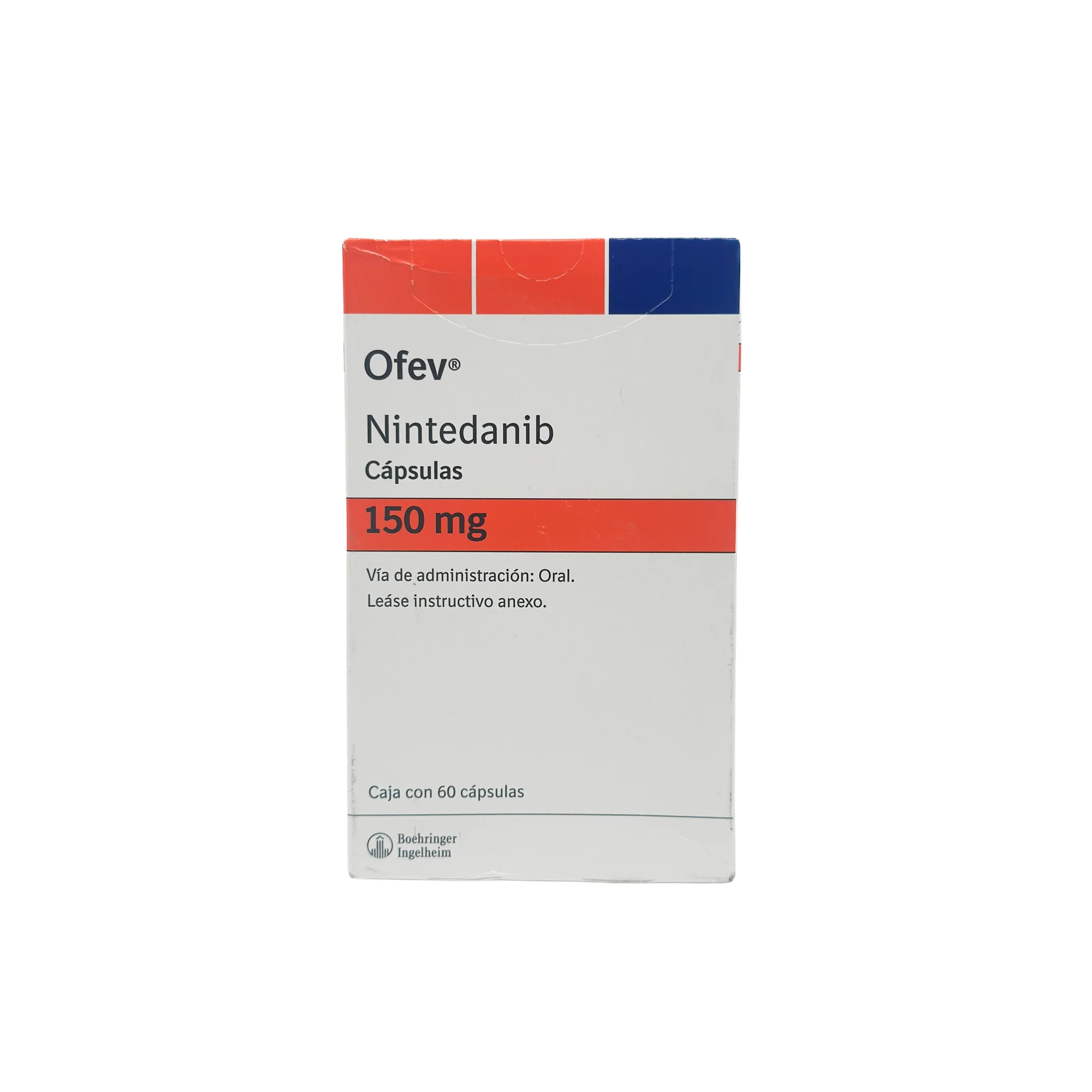 Ofev 150mg con 60 Cápsulas Nintedanib