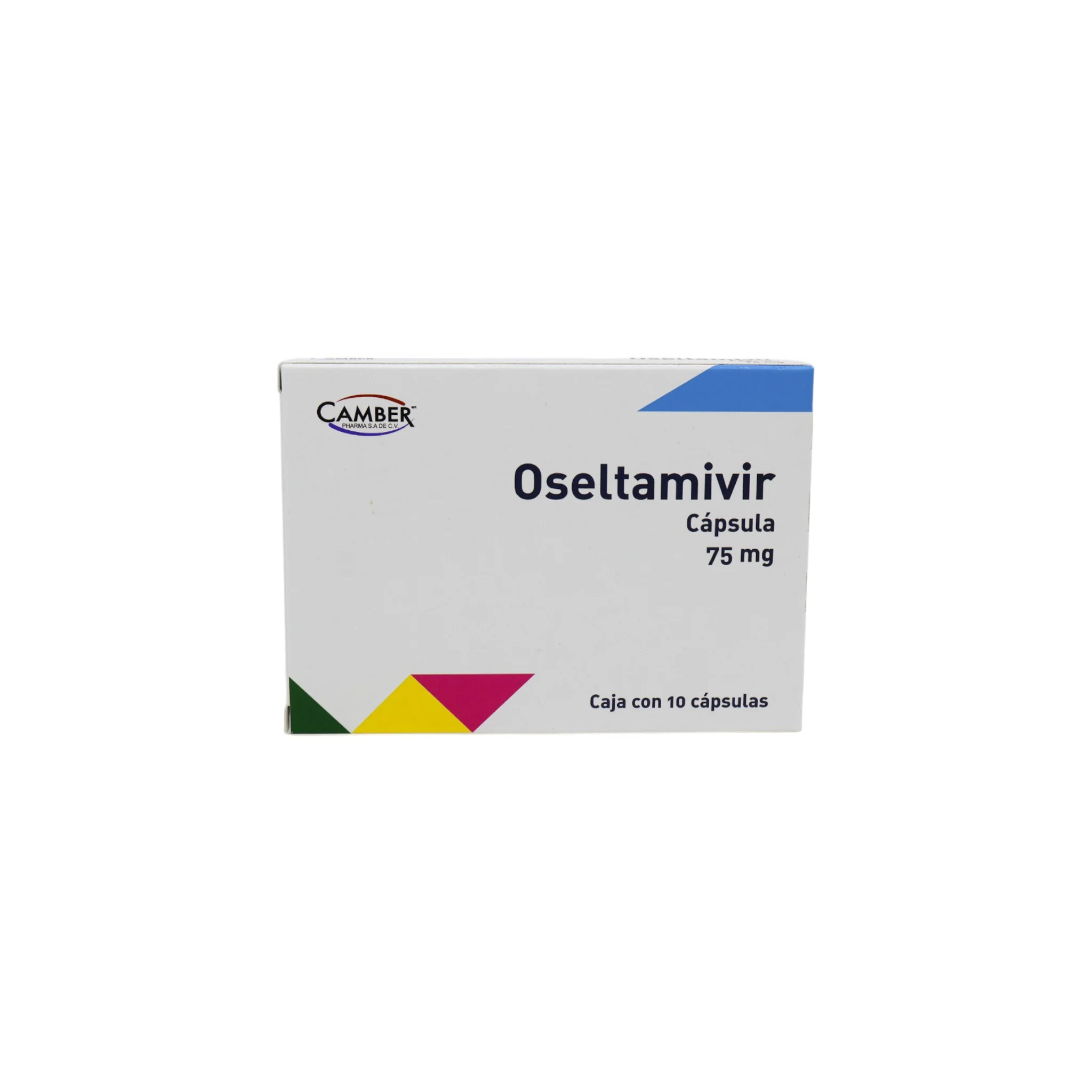 Oseltamivir 75 mg, 10 tabletas