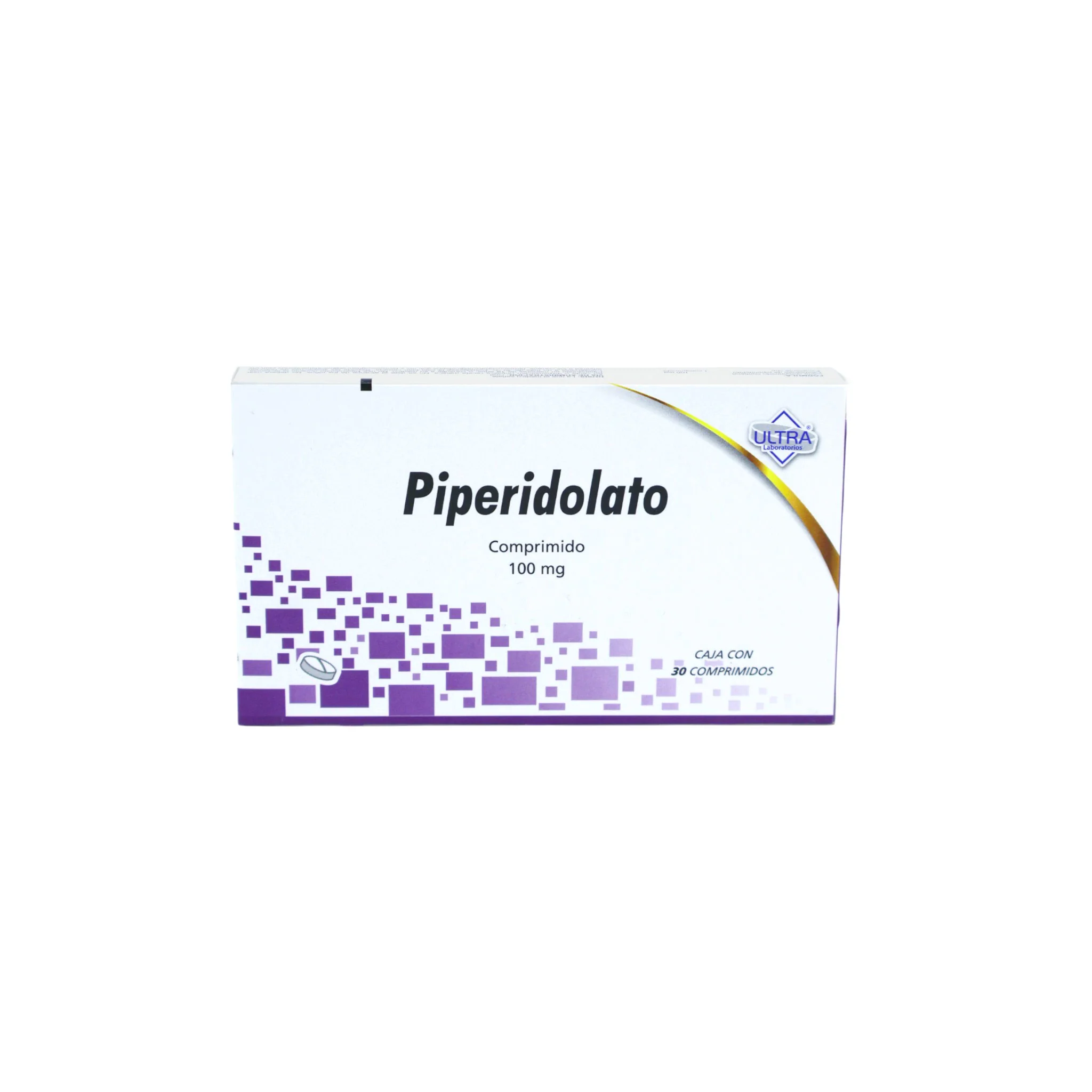 Piperidolato 100 mg, caja con 30 comprimidos - Image 4