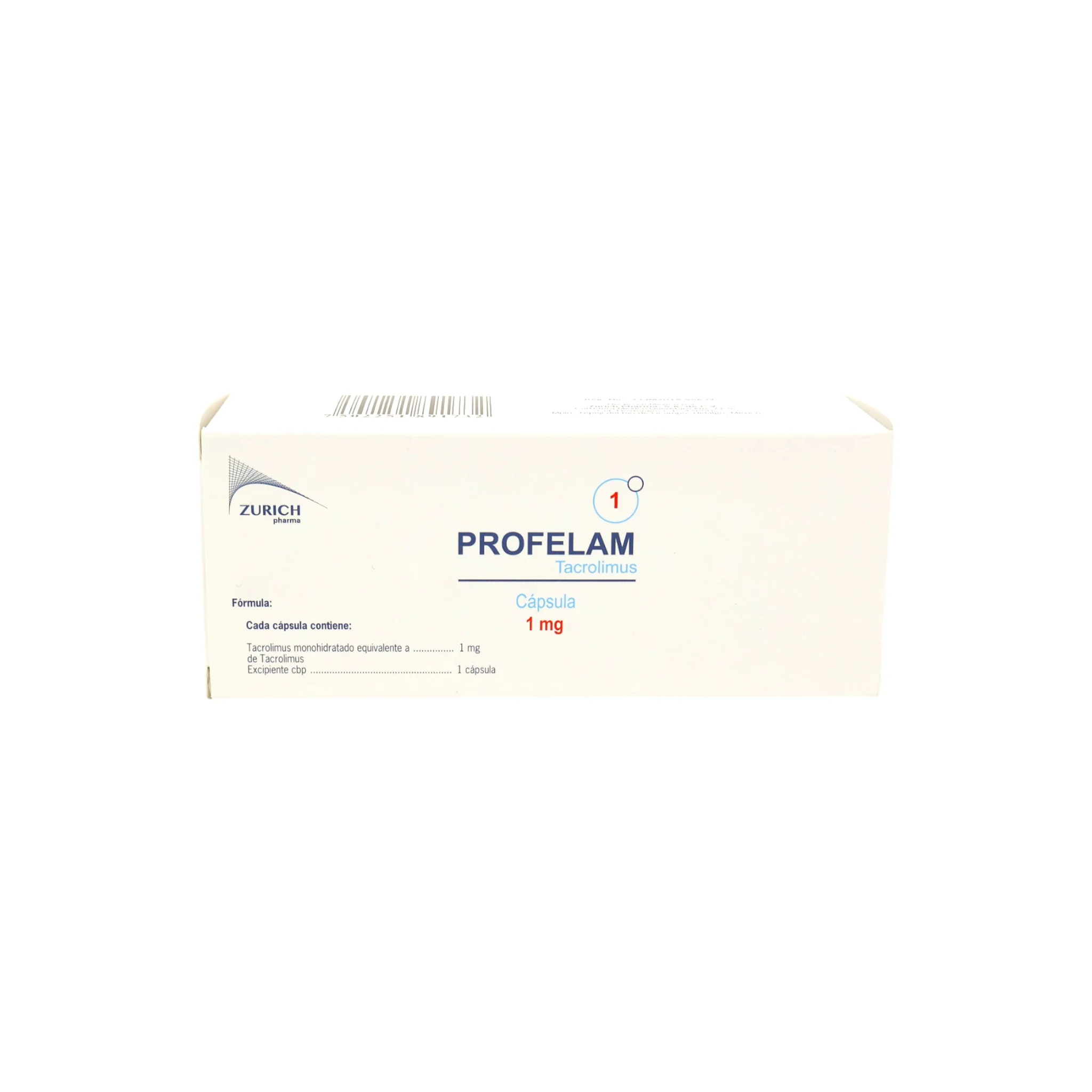 Profelam Tacrolimus 1 mg, 50 Cápsulas - Image 4