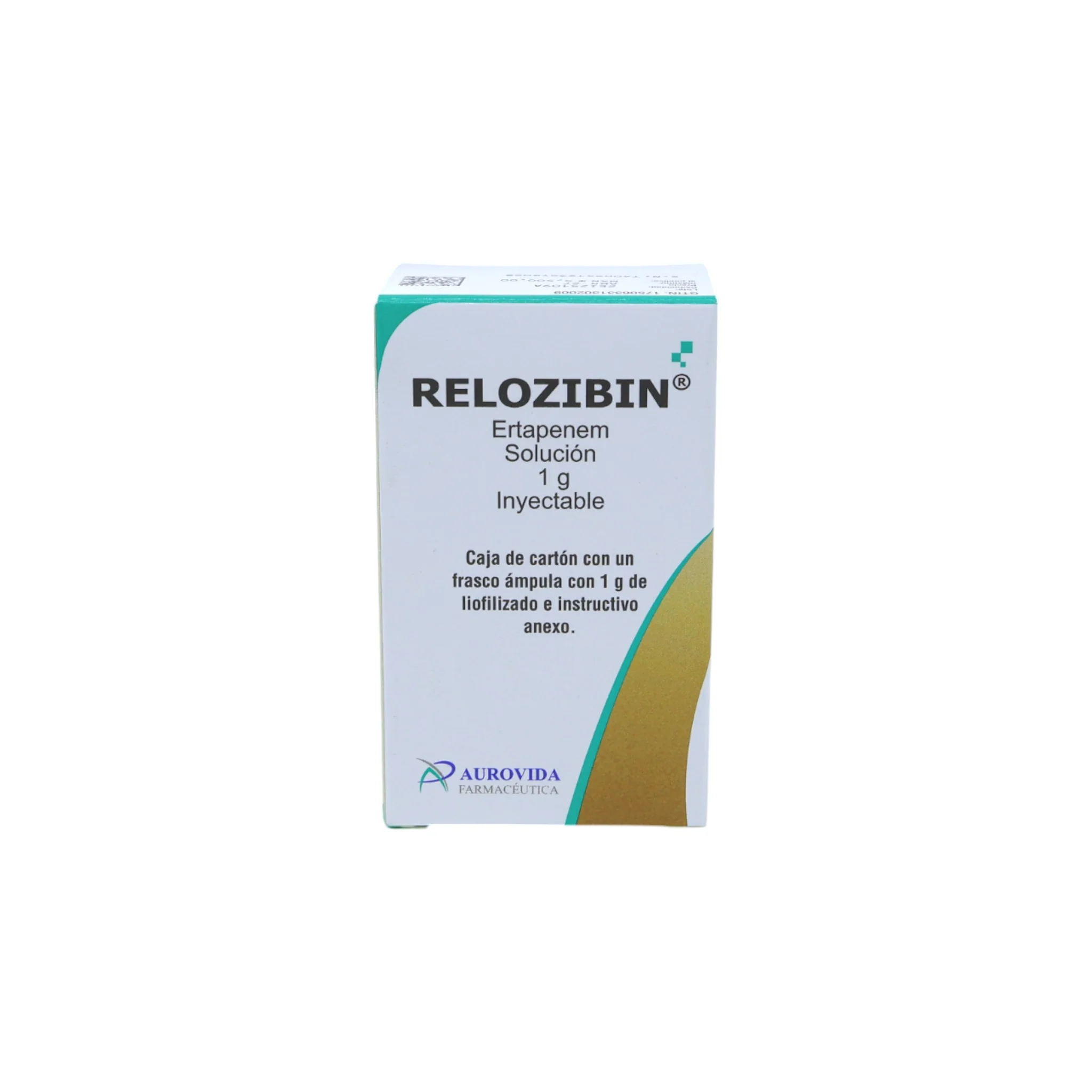 Relozibin Ertapenem 1 g, solución - Image 4