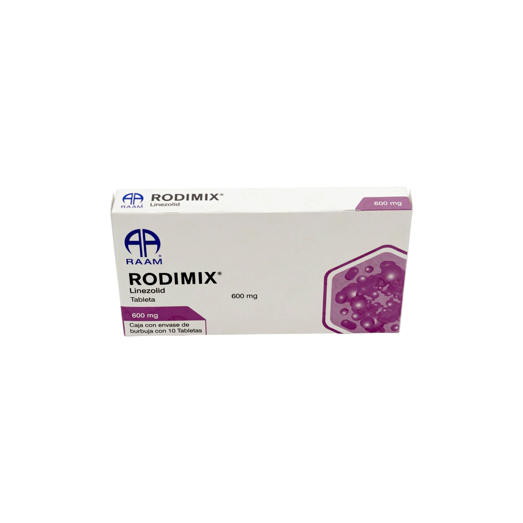 Rodimix Linezolid 600 mg, 10 Tabletas - Image 3