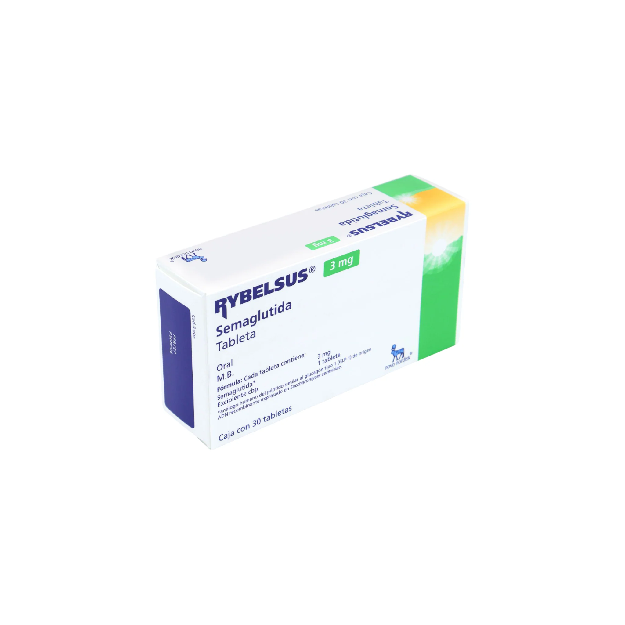 Rybelsus Semaglutida 3 mg, 30 Tabletas - Image 2