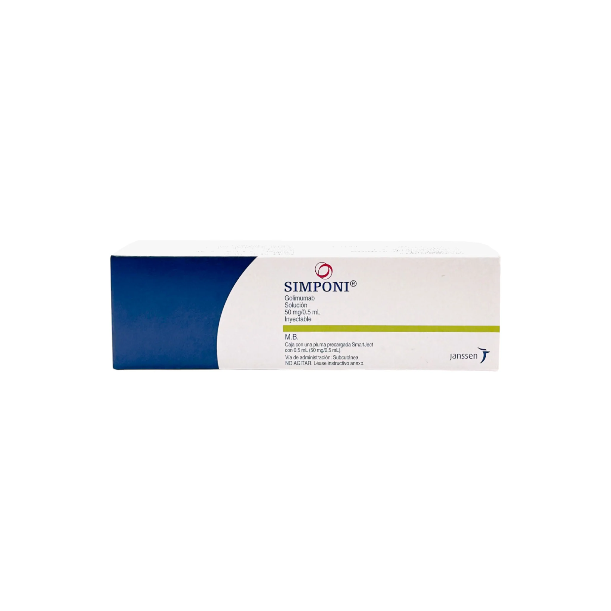 Simponi Golimumab 50 mg/0.5mL, Solución