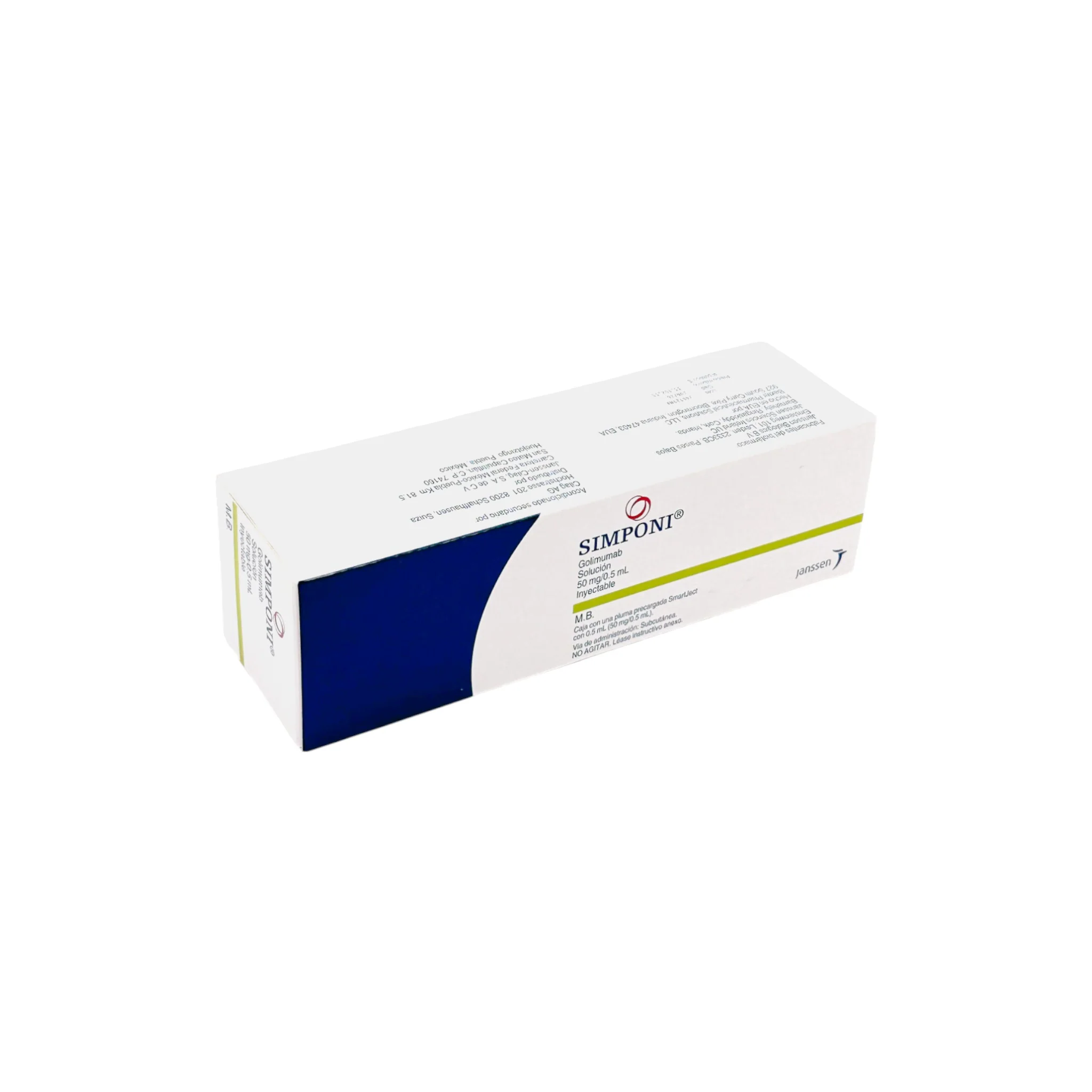 Simponi Golimumab 50 mg/0.5mL, Solución - Image 2