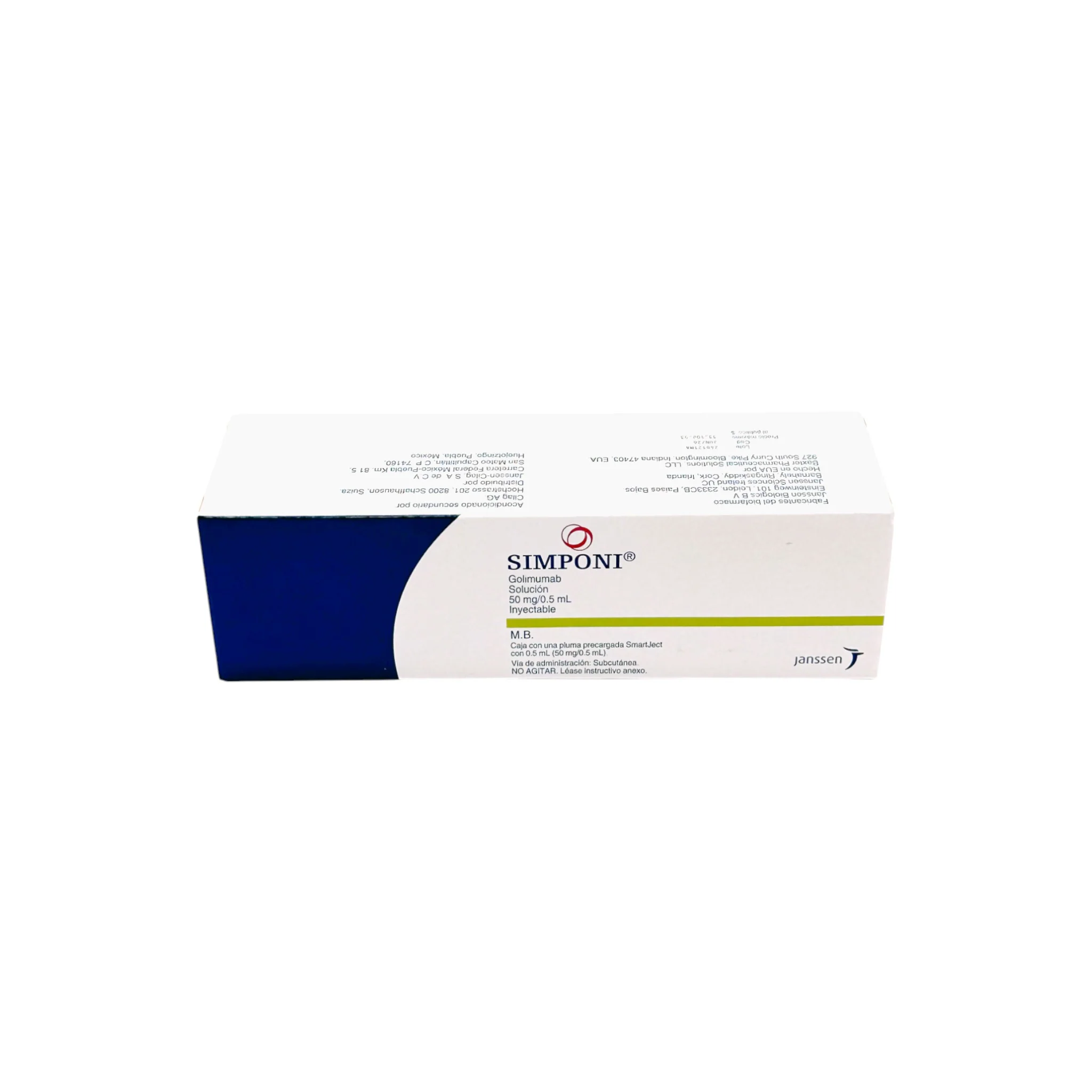 Simponi Golimumab 50 mg/0.5mL, Solución - Image 3