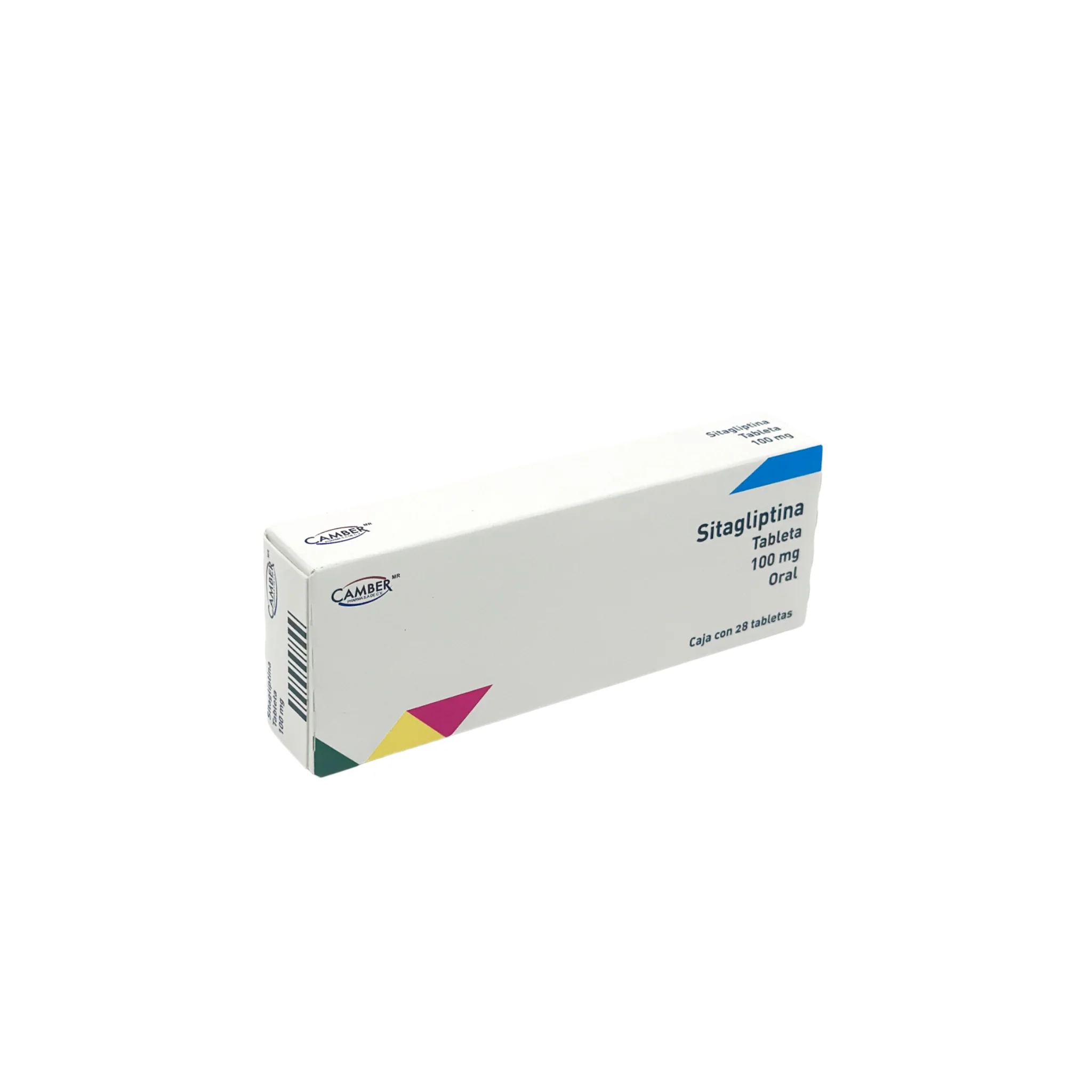 Sitagliptina 100 mg Caja con 28 Tabletas - Image 2