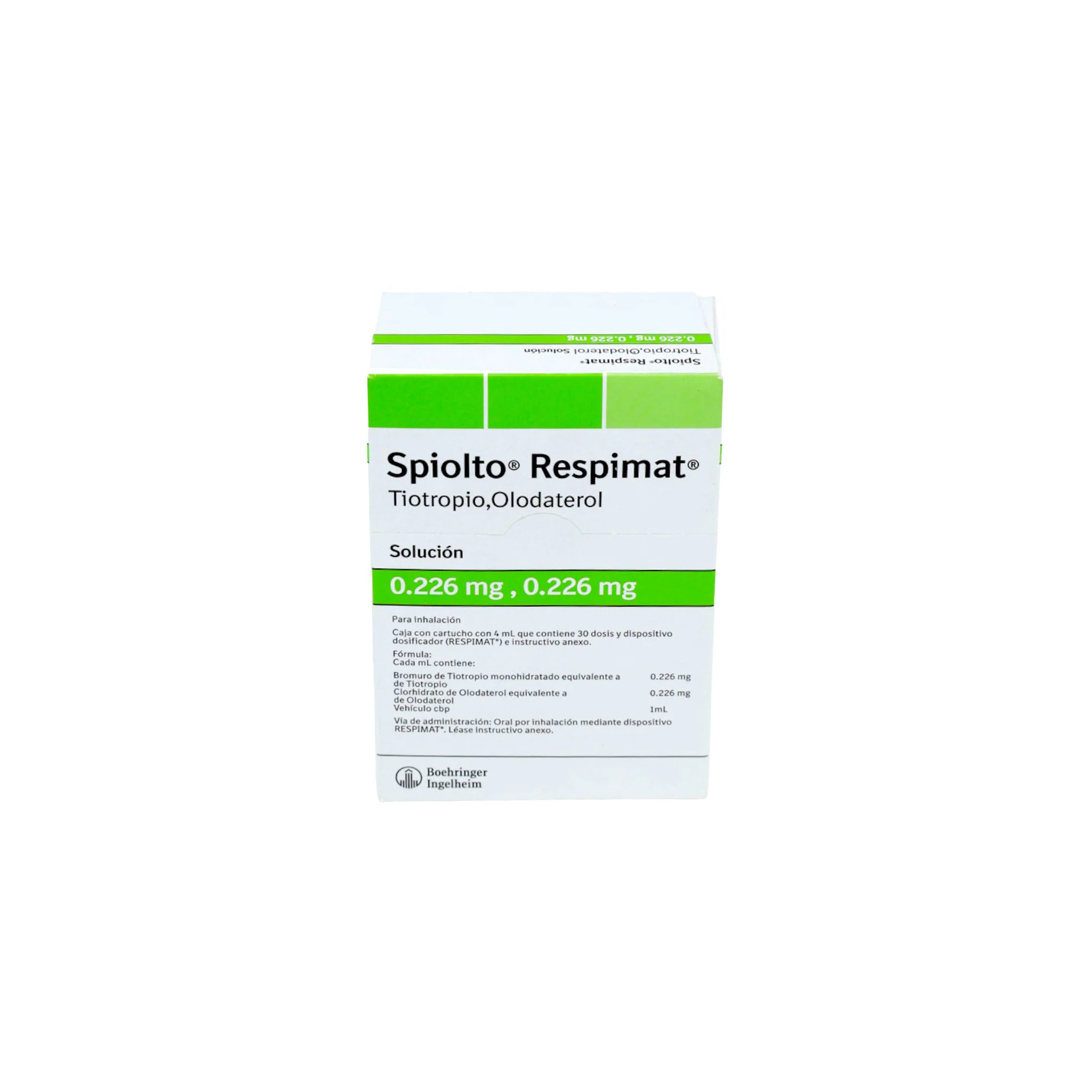 Spiolto Respimat Tiotropio, Olodaterol 0.226 mg, Solución - Image 3