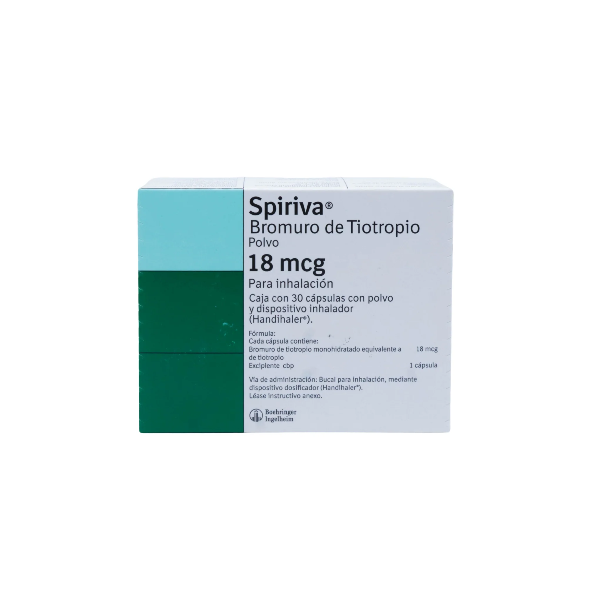 Spiriva 18 mcg Caja con 30 Cápsulas con polvo