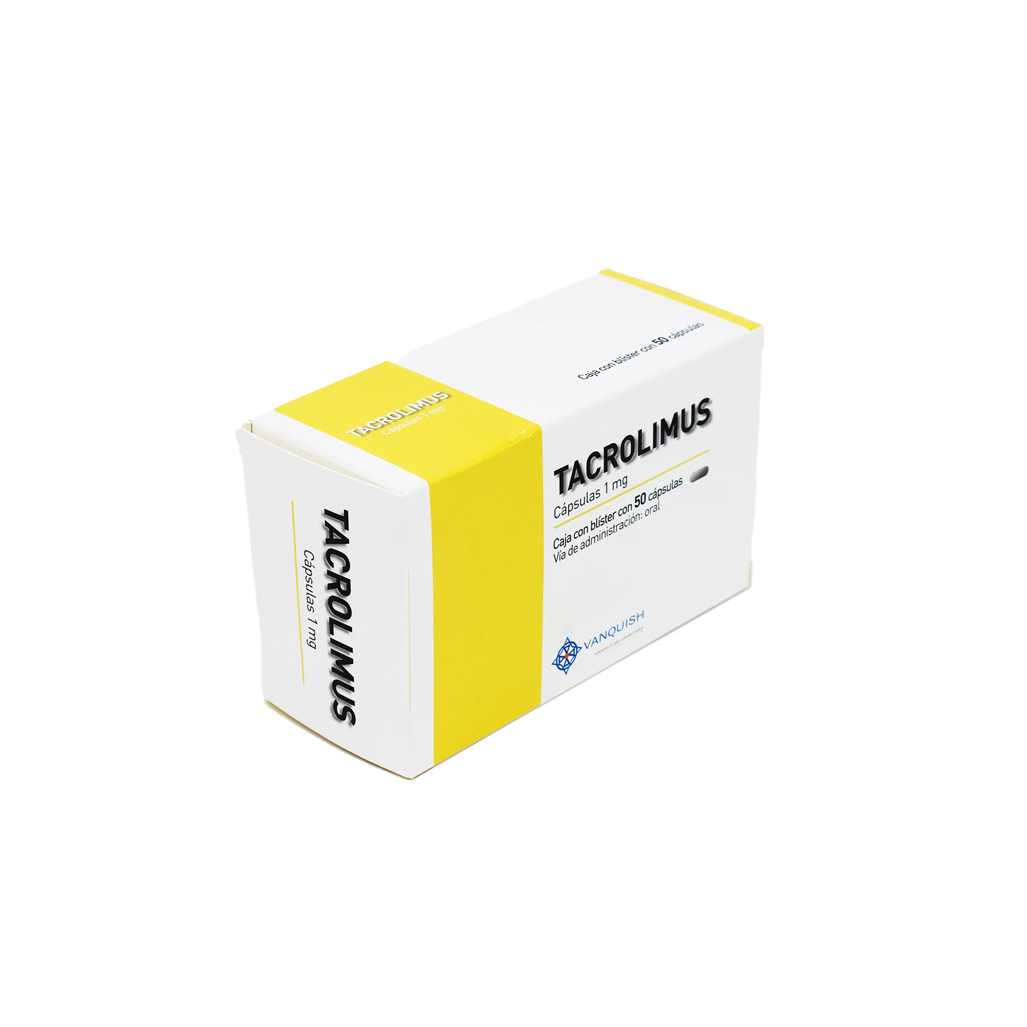 Tacrolimus 1 mg, 50 Cápsulas - Image 2