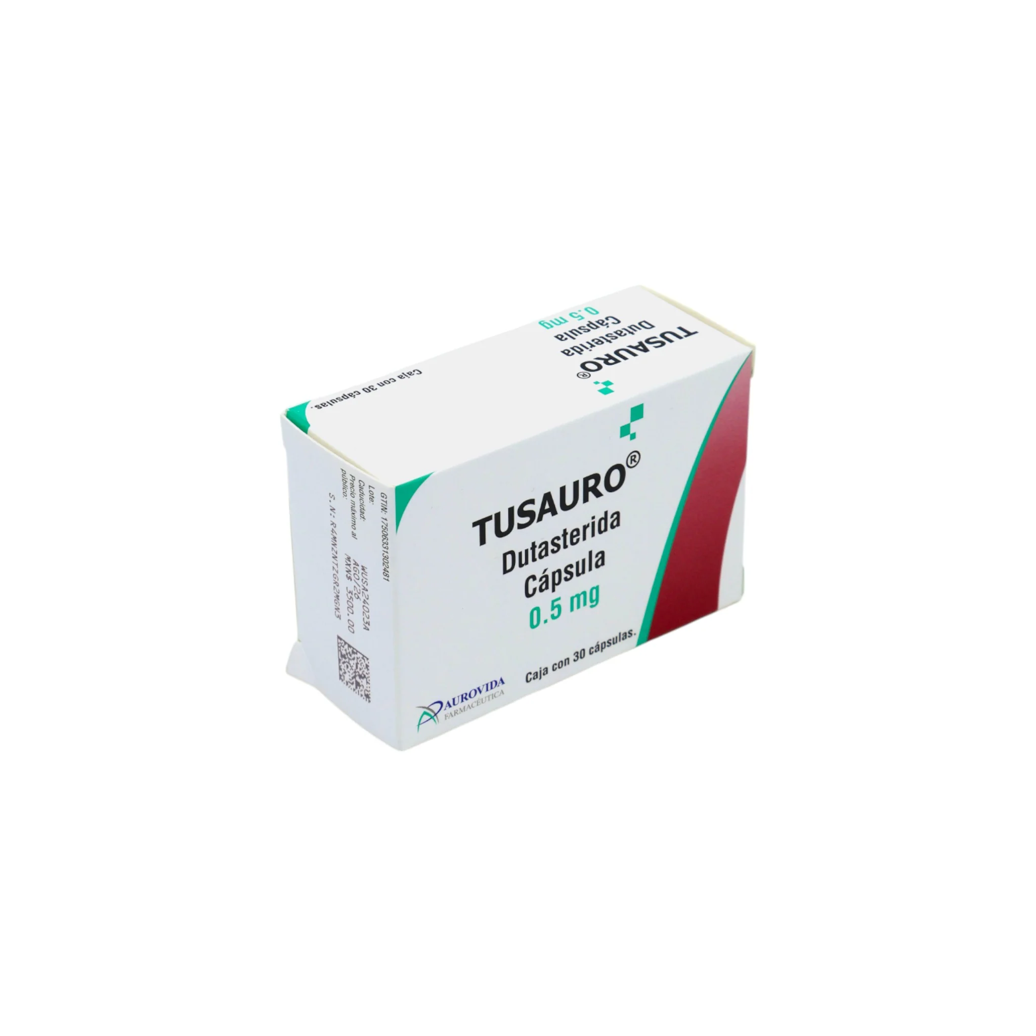 Tusauro Dutasterida 0.5 mg, 30 Cápsulas - Image 2